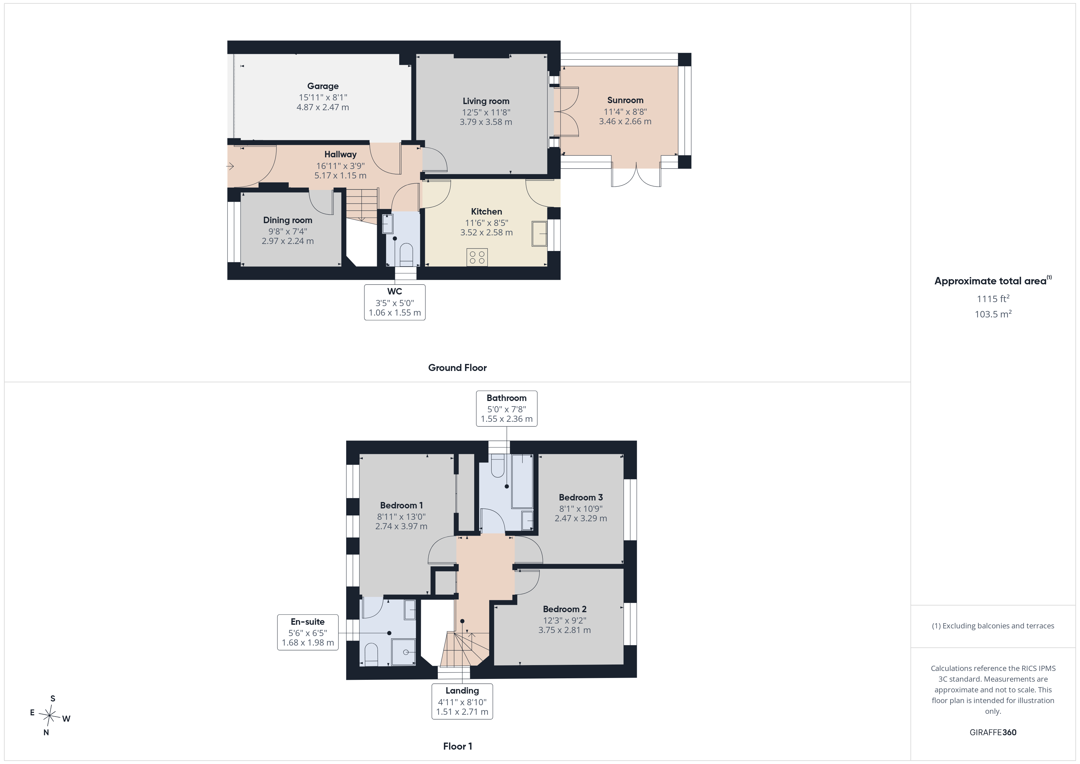 46, Willow Bank Drive, Pontefract, WF8 2WQ floorplan