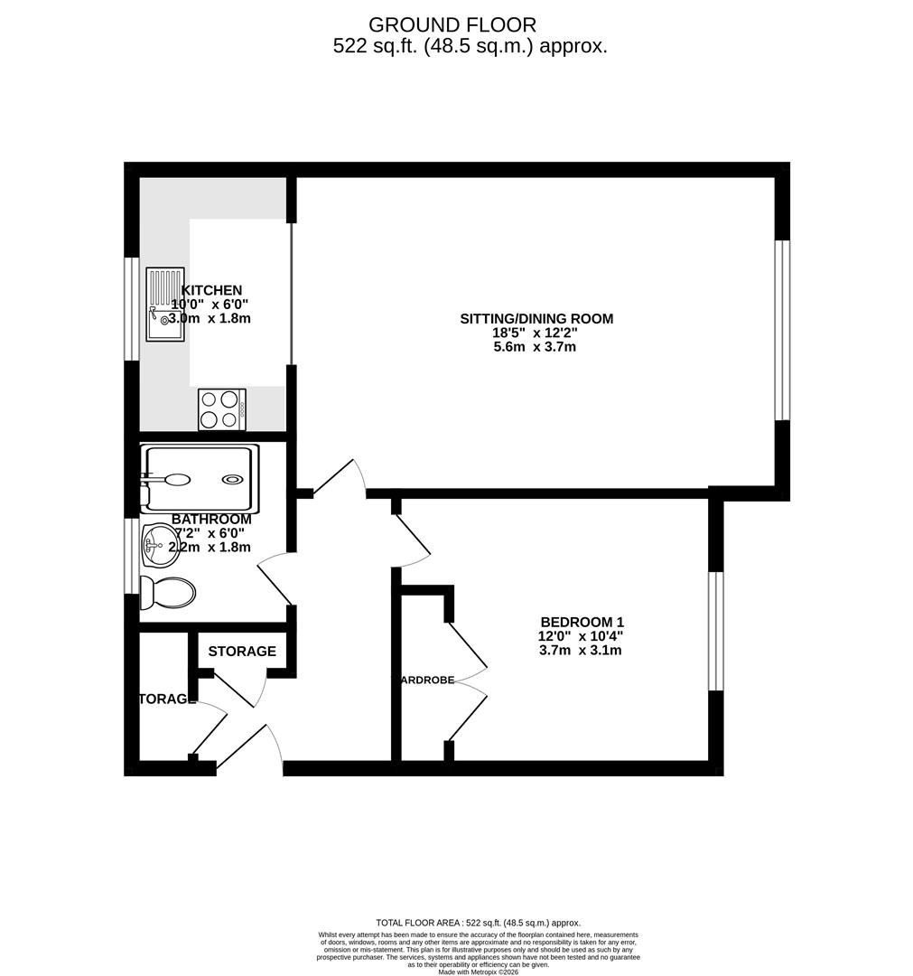 16, West Street, Weymouth floorplan