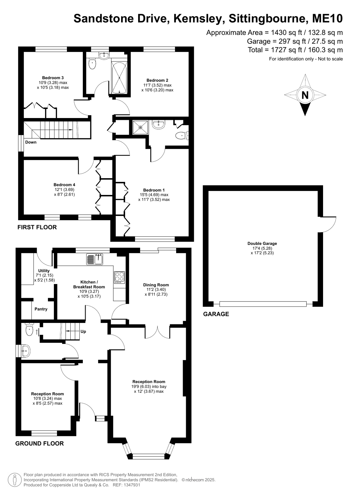 13, Sandstone Drive, Sittingbourne floorplan