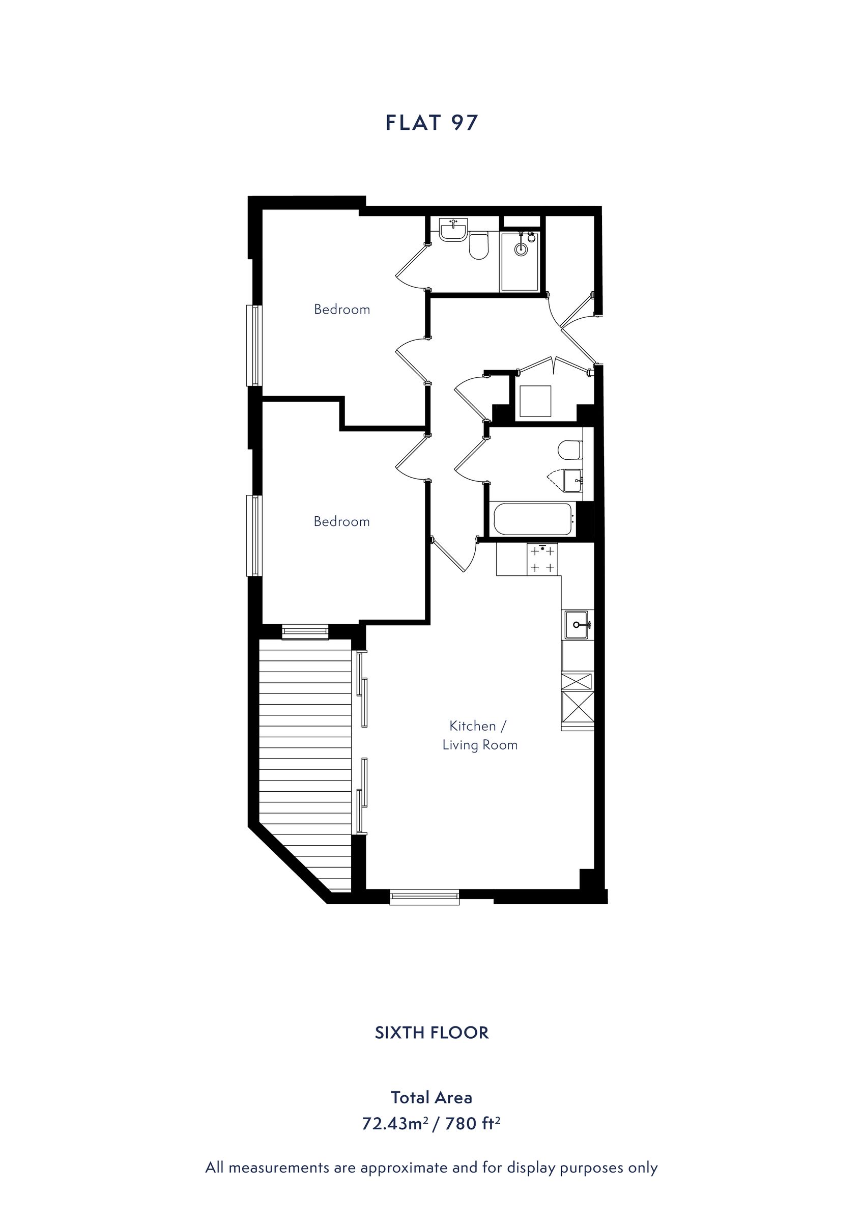 97 Premier House Canning Road, London floorplan