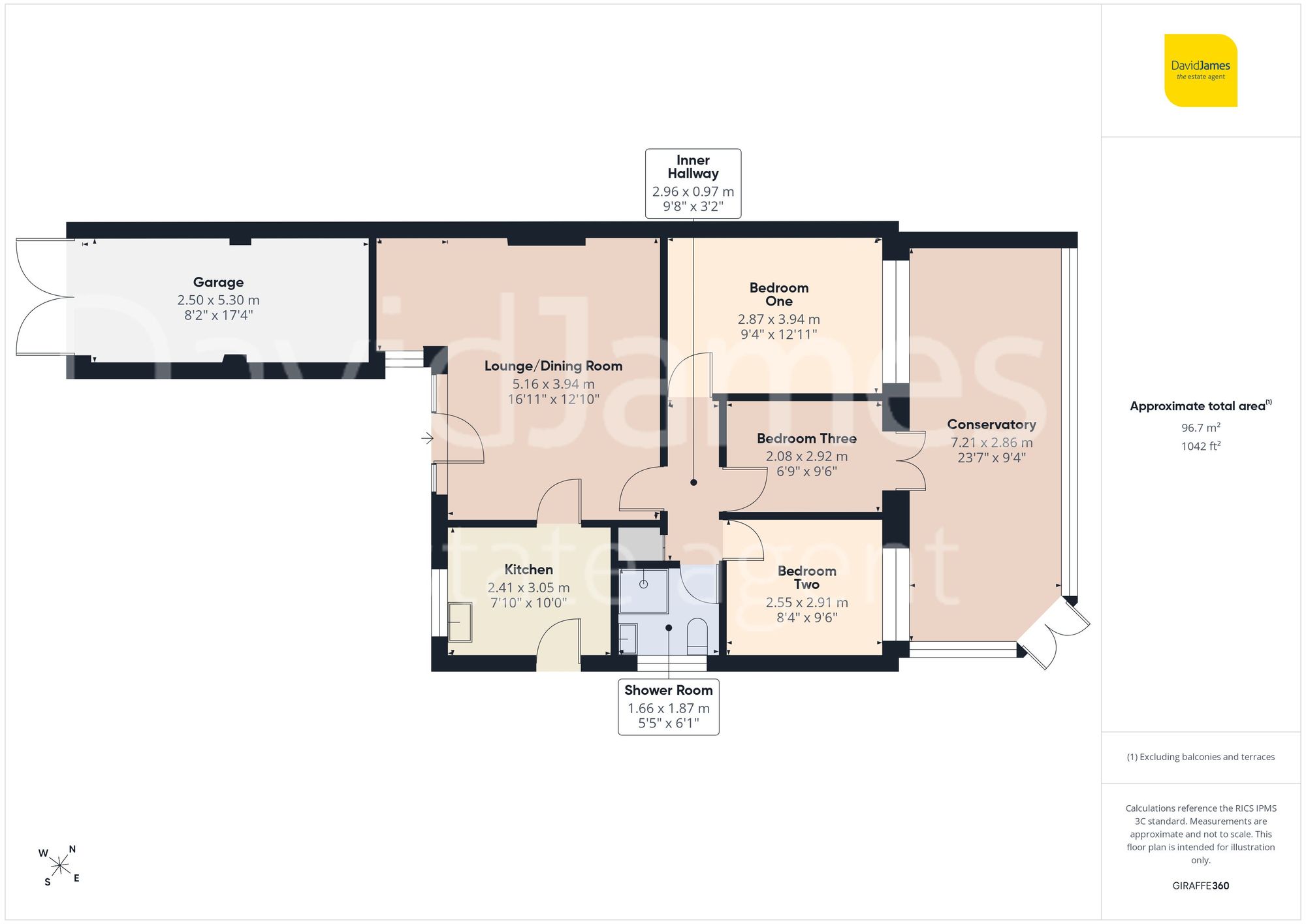 30 Columbia Close, Nottingham floorplan