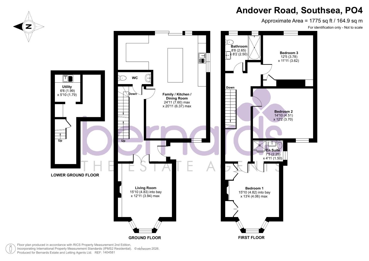 22, Andover Road, Southsea floorplan