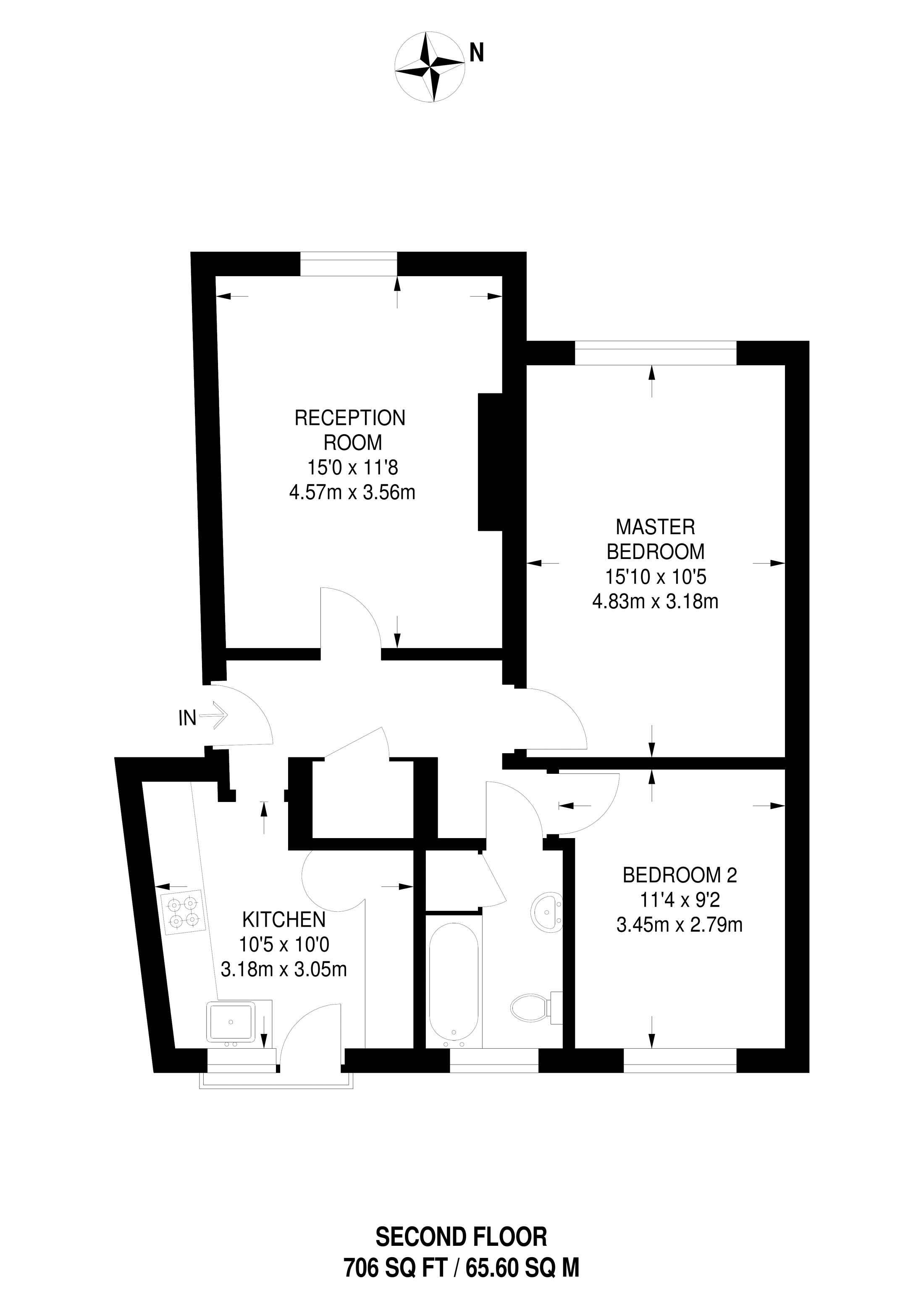 2 Bedrooms Flat to rent in Shirehall Lane, Hendon NW4
