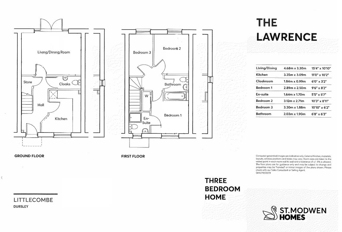 30, Lister Road, Dursley floorplan