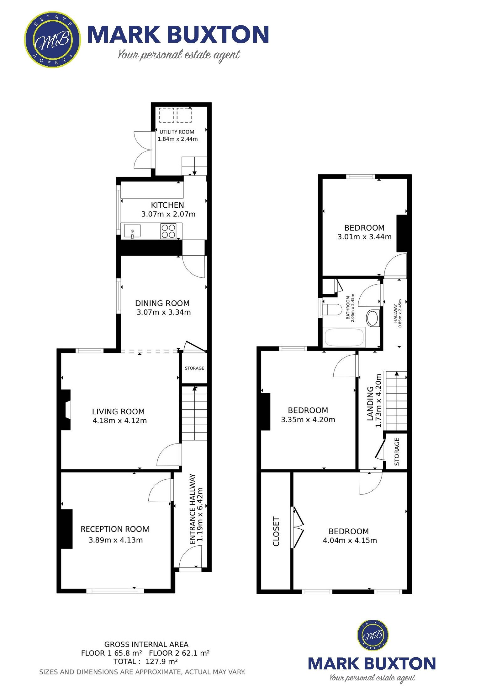 296 Princes Road, Stoke-on-Trent floorplan