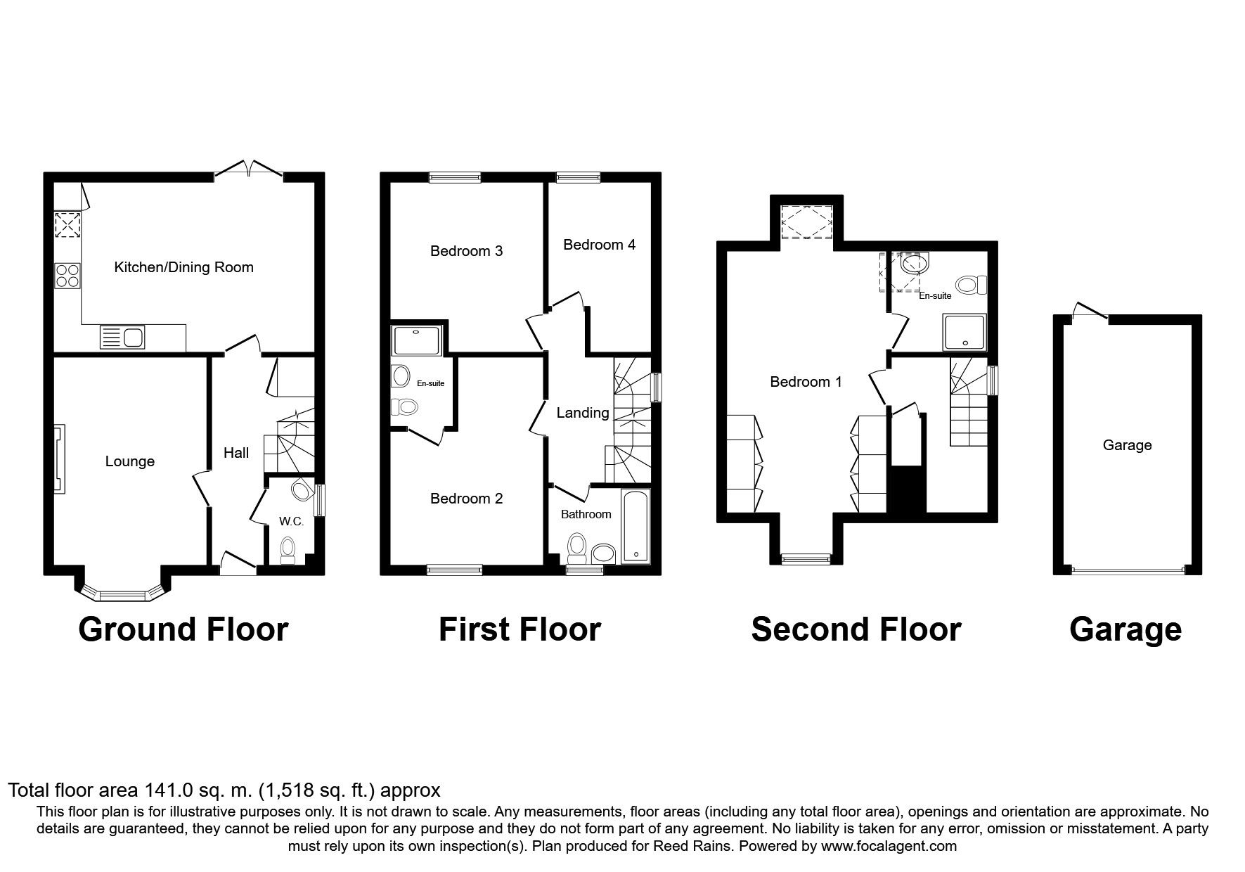 4 Bedrooms Detached house for sale in Bluebell Walk, Pontefract WF8