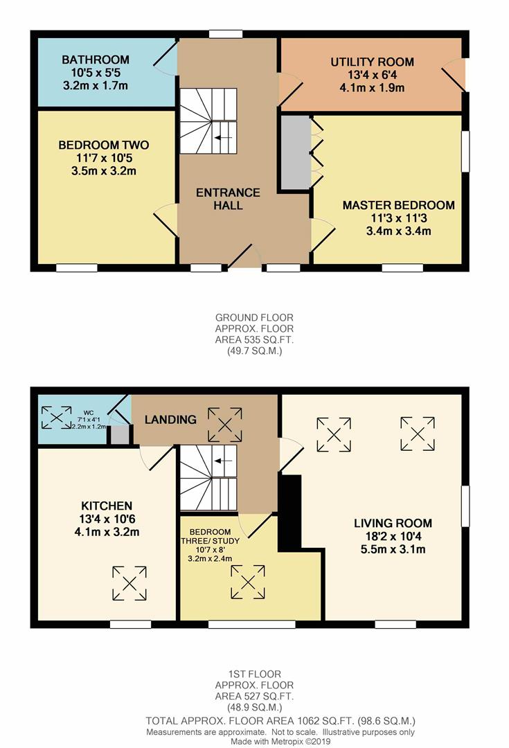 3 Bedrooms Detached house to rent in Dacre Banks, Harrogate HG3