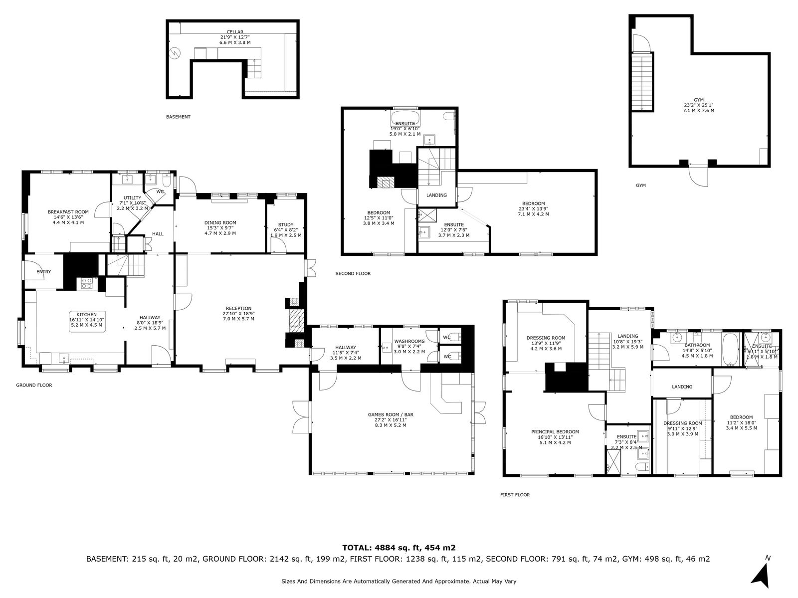 Hatch Farm, Ongar Road, Brentwood floorplan