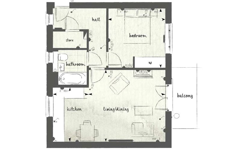 1 Bedrooms Flat for sale in Ively Road, Fleet, Hampshire GU51