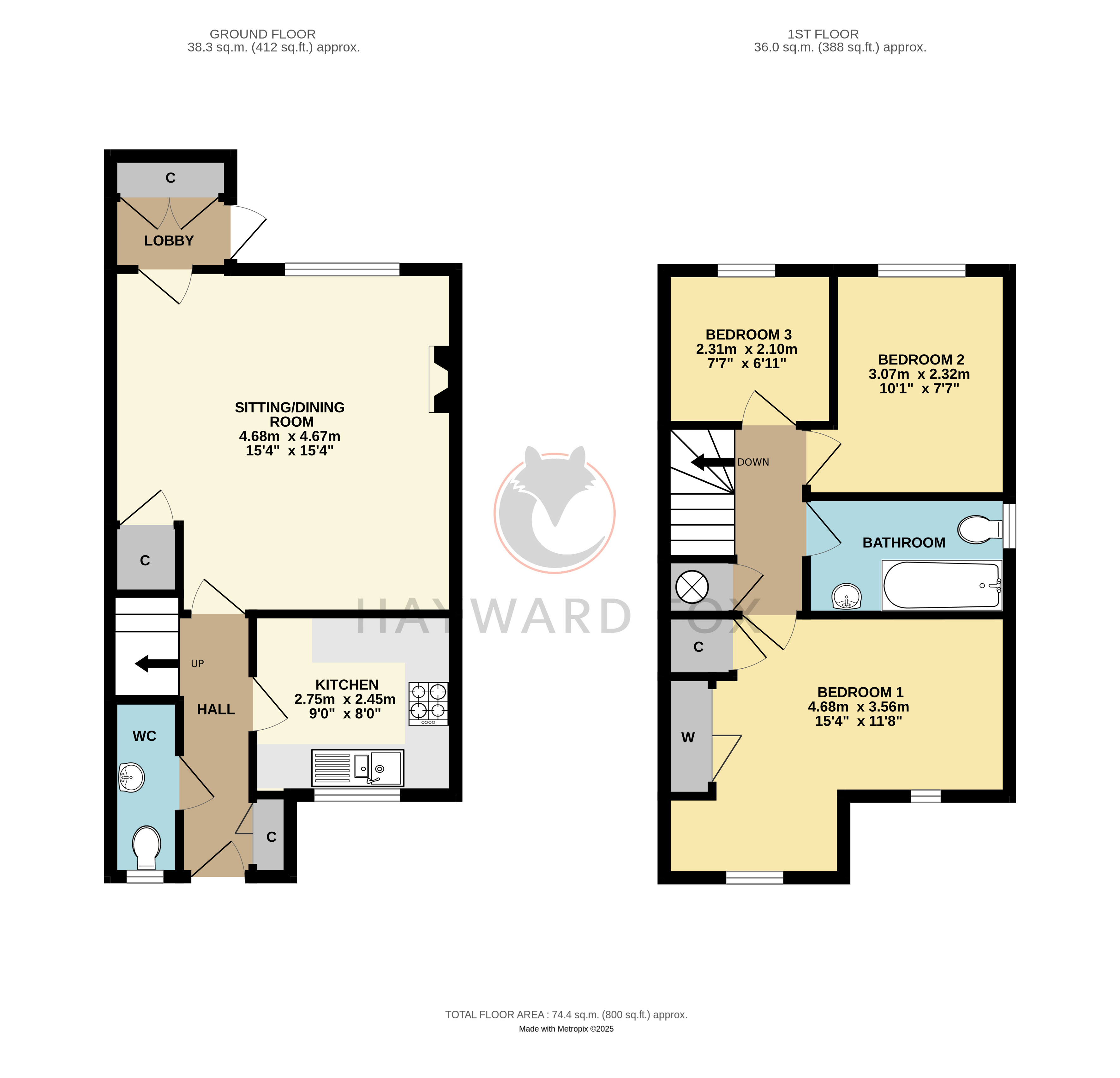 Bramble Walk, Lymington, SO41 floorplan