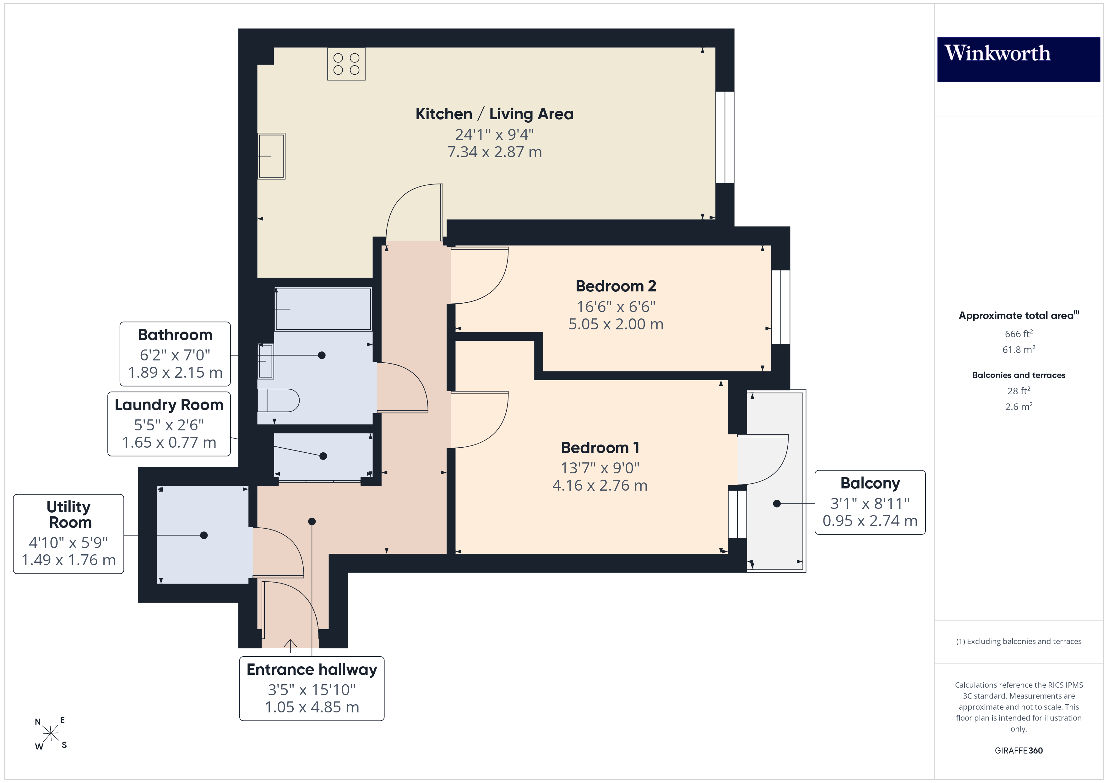 Spencer House, 156 Station Road floorplan