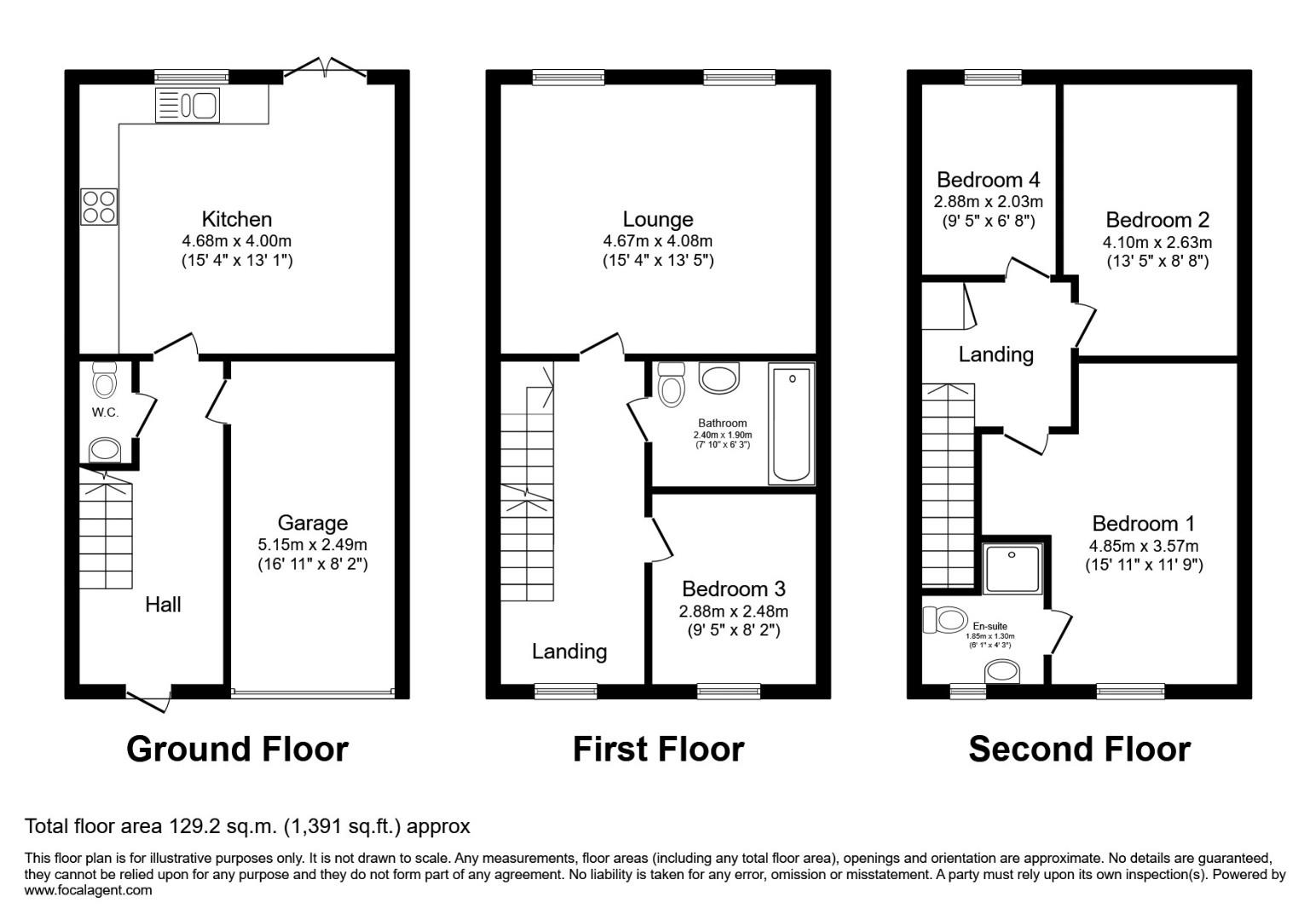 Campus Avenue, Barking floorplan