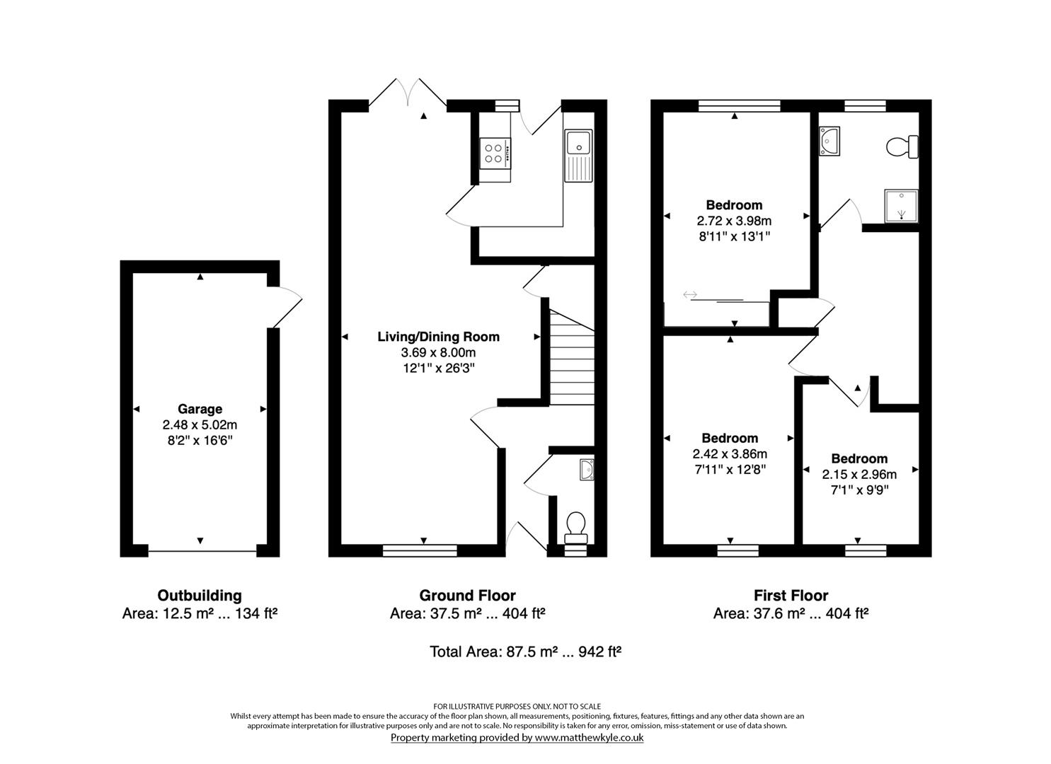 12, Shepherds Court, Bengeo floorplan