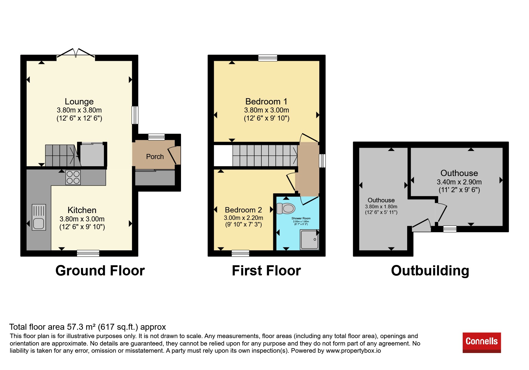 Bunting Road, Luton floorplan