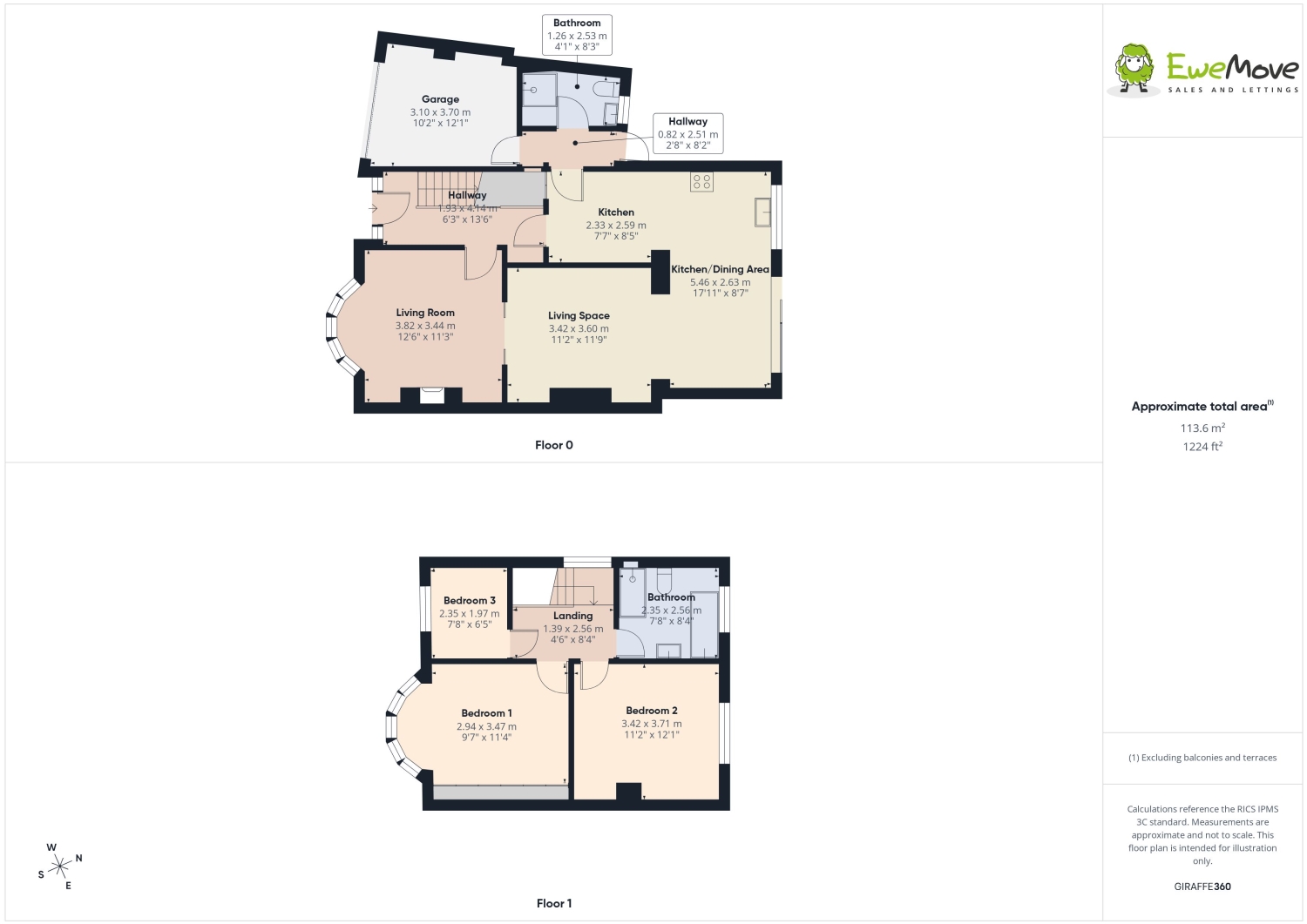 29, Rawcliffe Croft, York floorplan