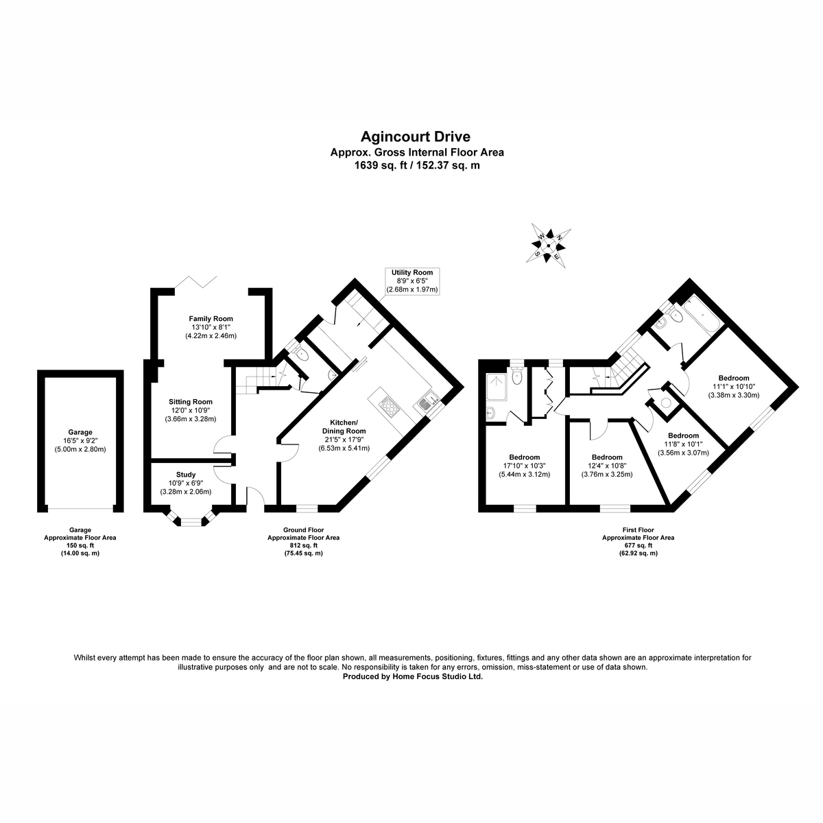 22, Agincourt Drive, Sarisbury Green, Southampton floorplan
