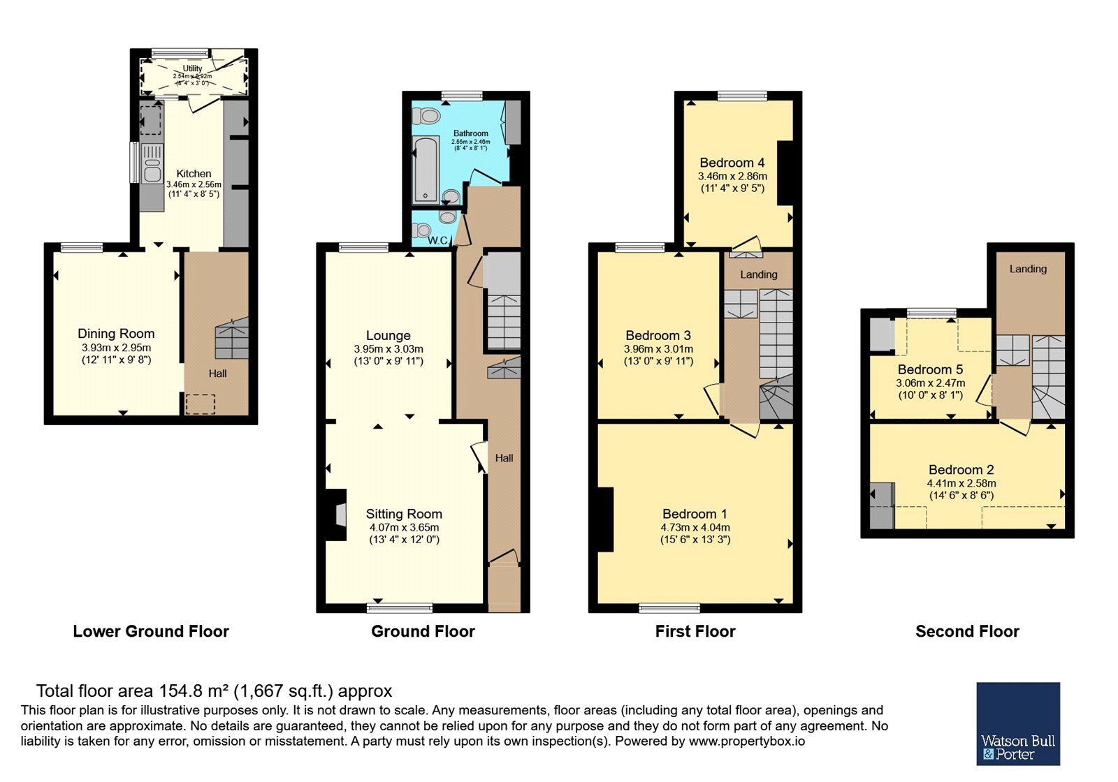 9, Upper Highland Road, Isle of Wight floorplan