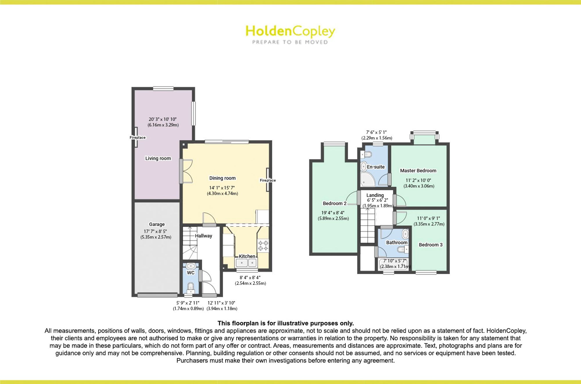 44 Croft Rise, Nottingham floorplan