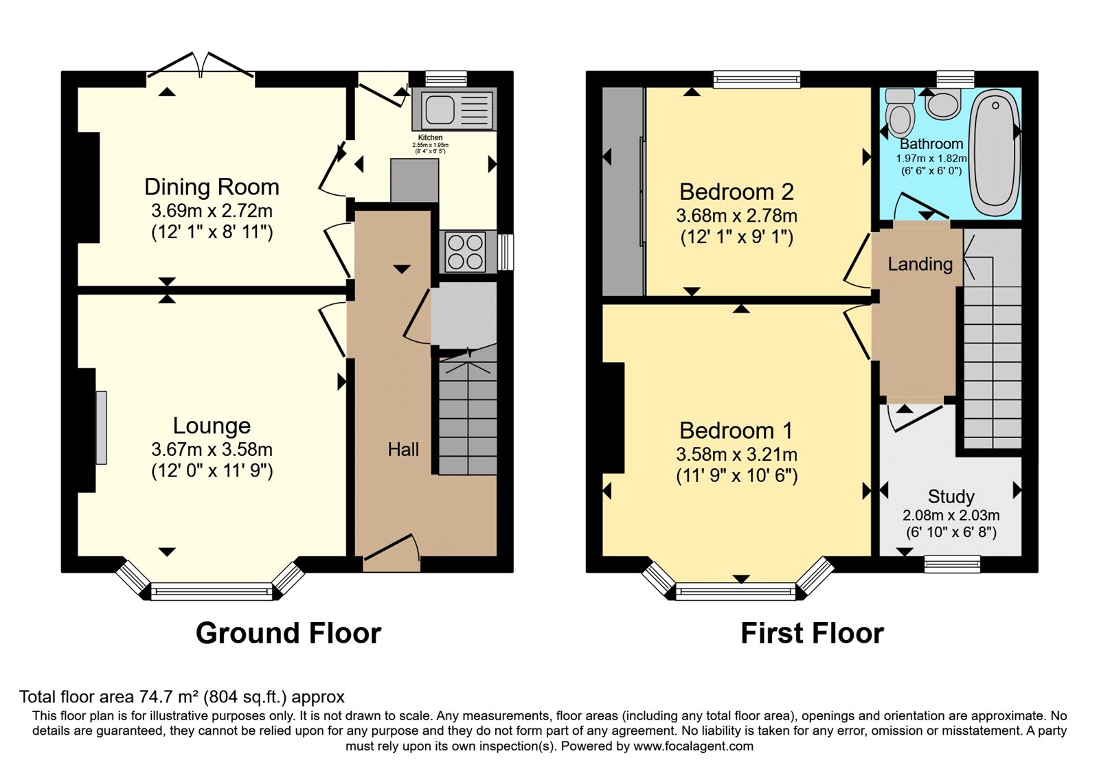 7, Gloucester Road, Penzance floorplan