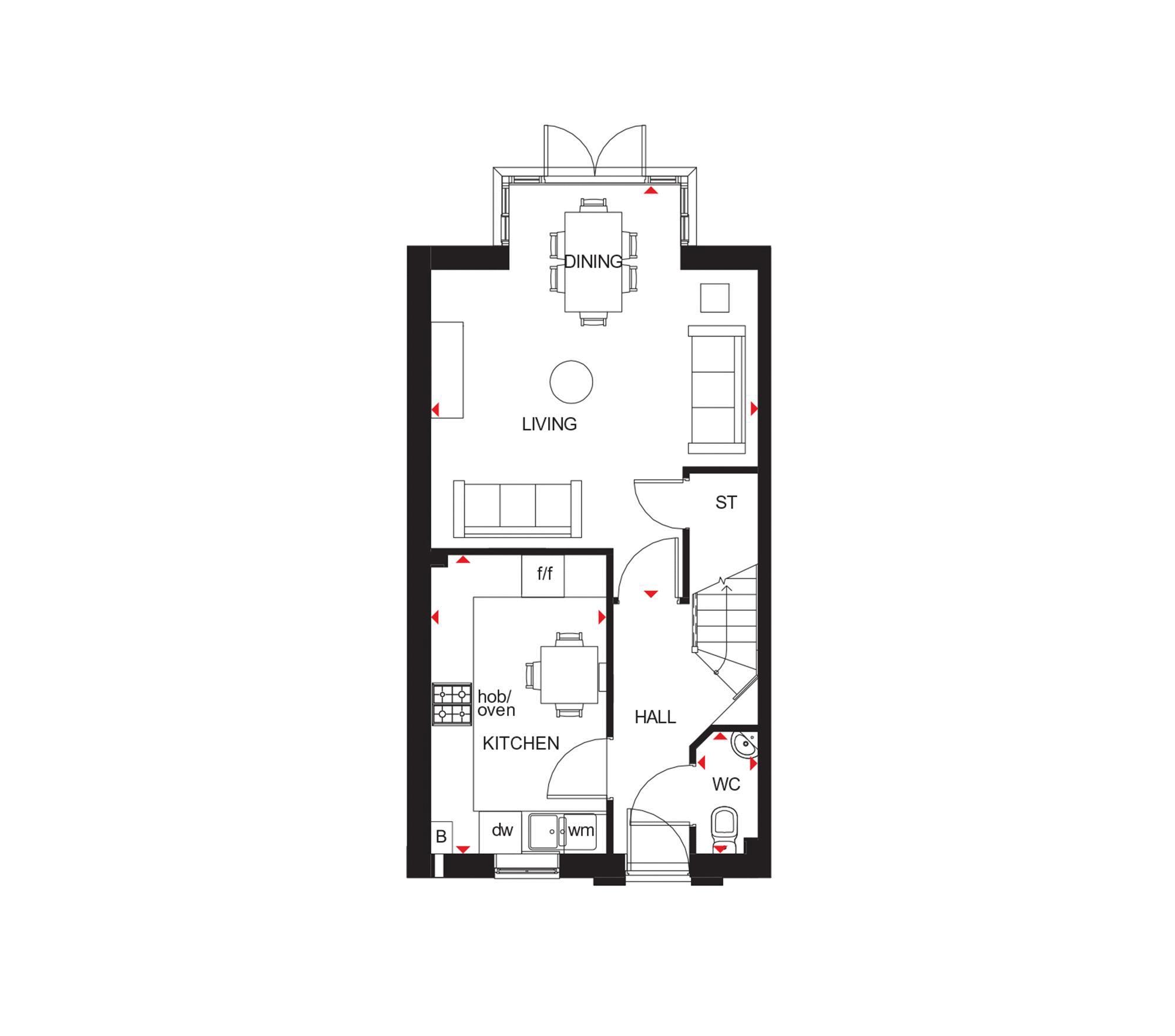 4 Bedrooms Semi-detached house for sale in The Woodcote At Lloyd Mews, Stoke-On-Trent ST7