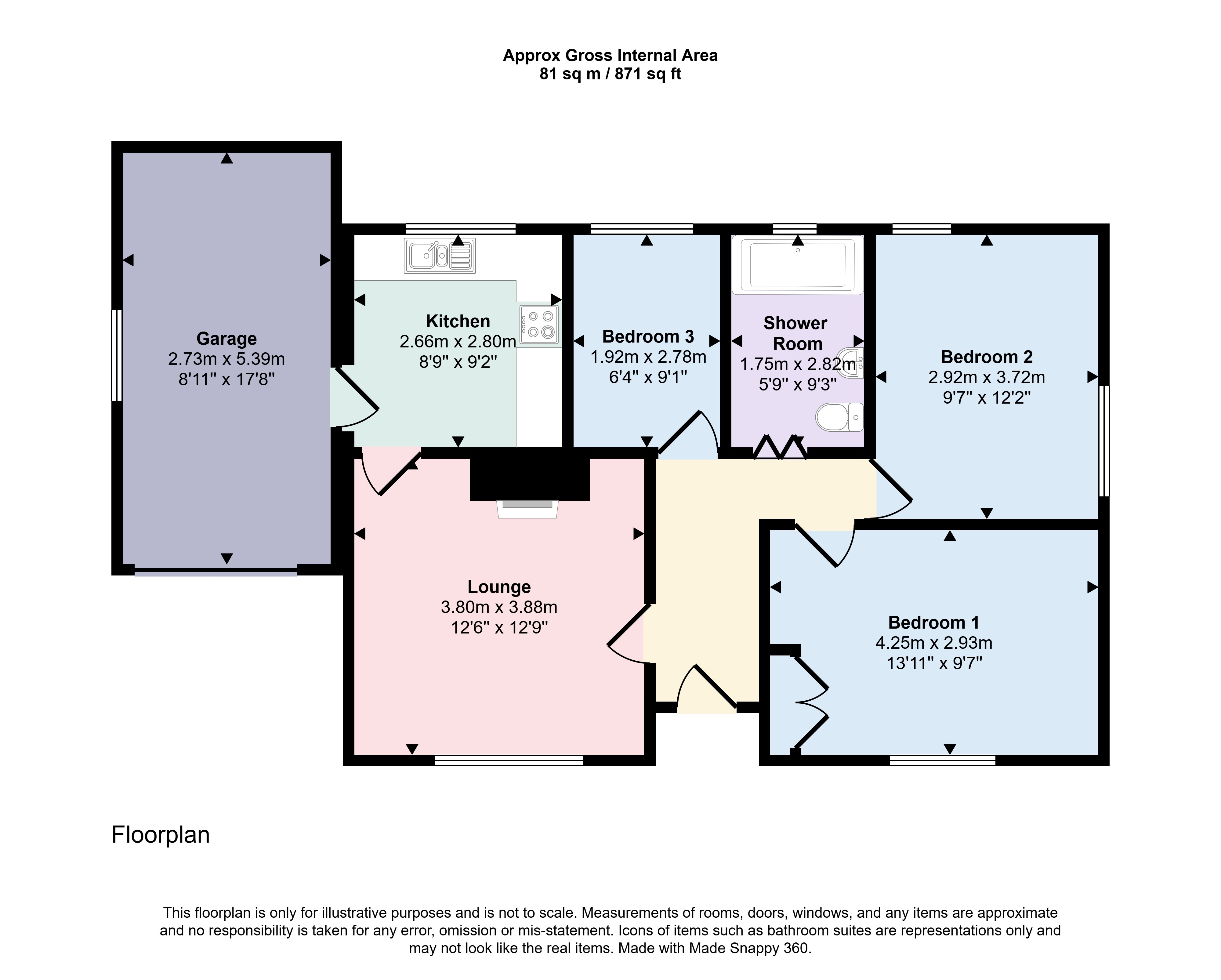 1, Nightingale Court, Carlisle floorplan