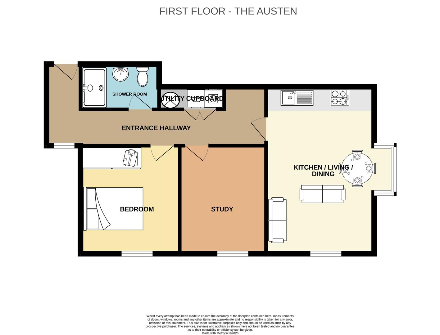 The Austen, Chapter House, Hornsea floorplan