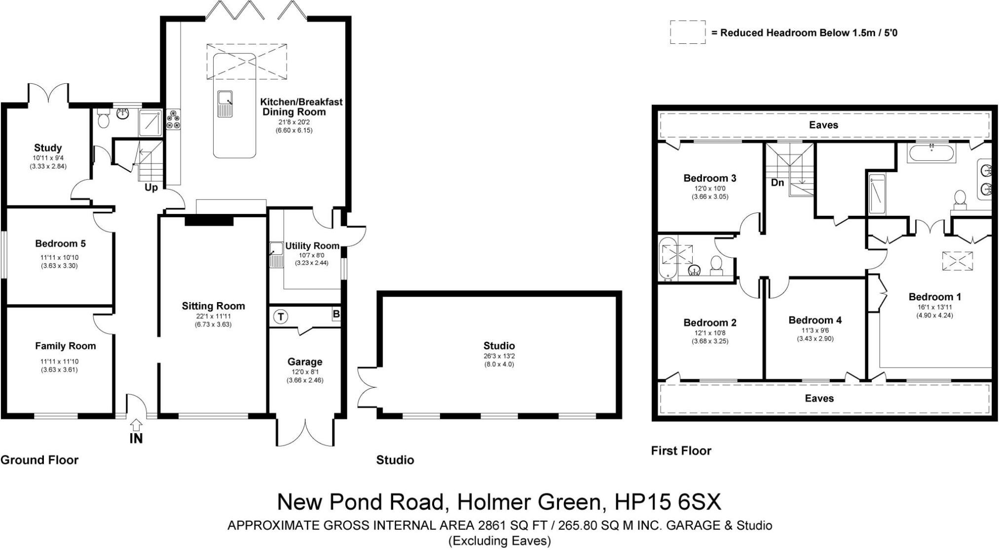 7, New Pond Road, Holmer Green floorplan