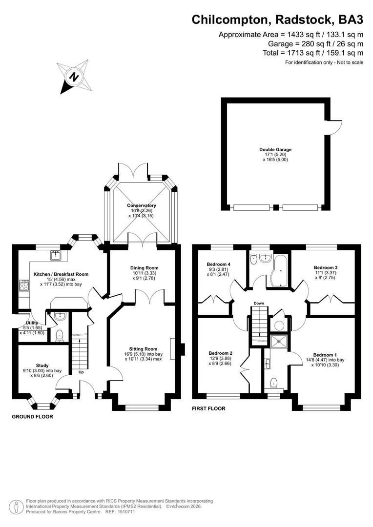 9, Sawyers Close, Radstock floorplan