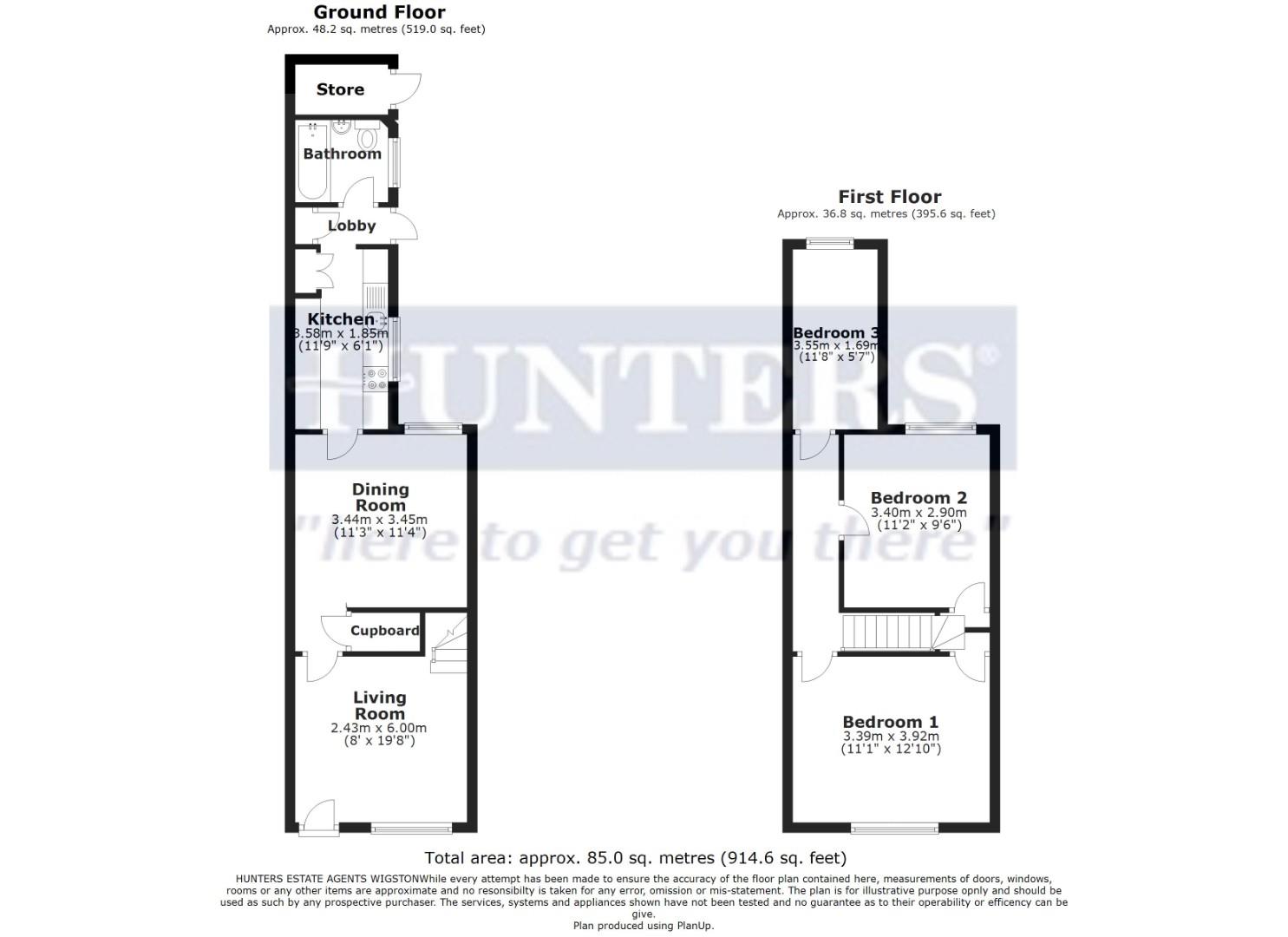 Bassett Street, Wigston LE18, 3 bedroom terraced house for sale