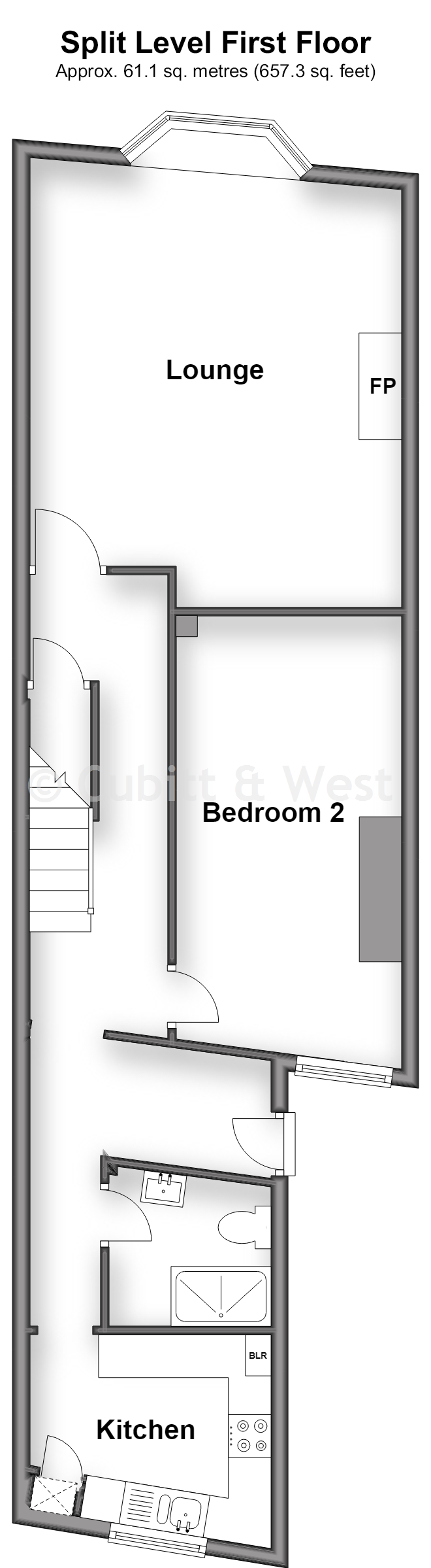 38A, North Street, Havant floorplan