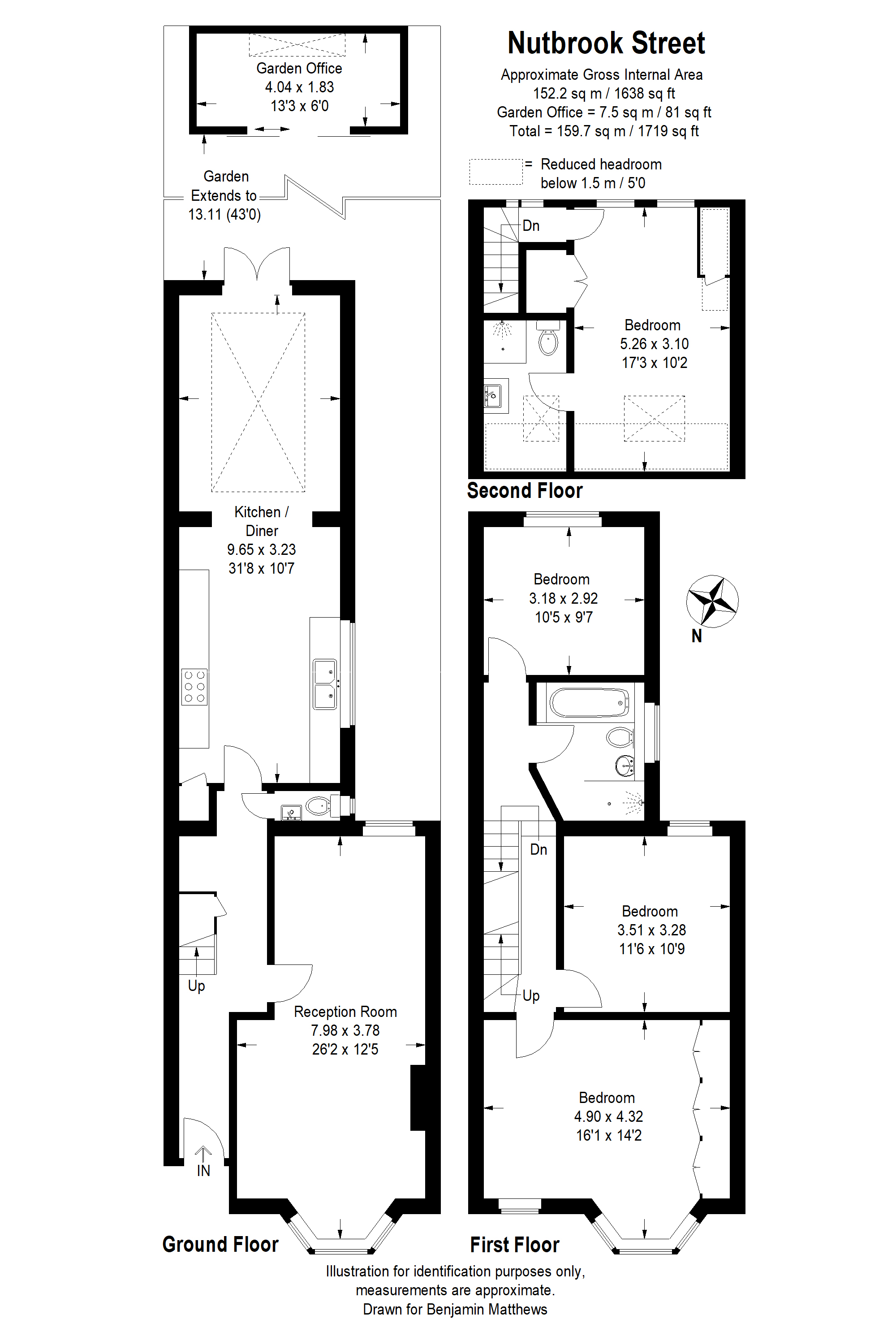 4 Bedrooms Terraced house to rent in Nutbrook Street, Peckham, London SE15