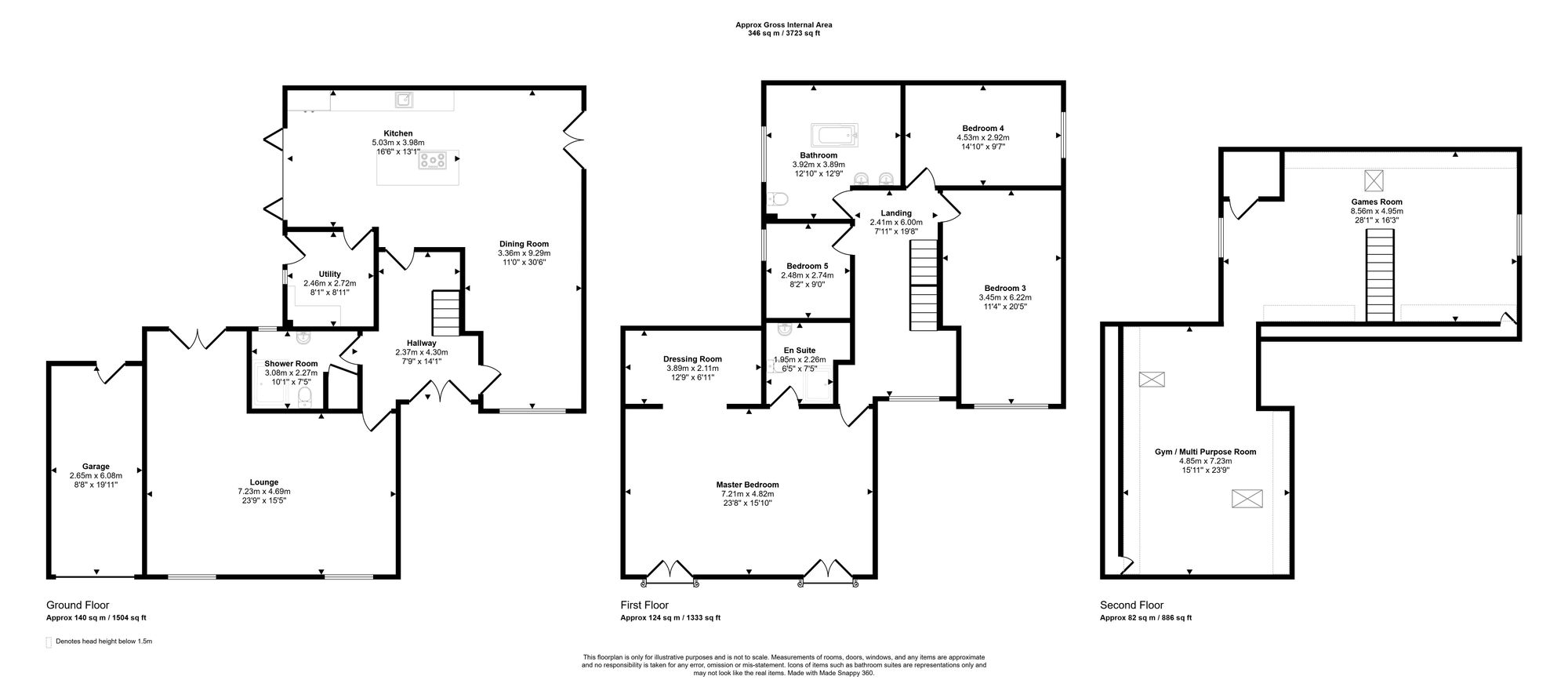 22 Abergarw Meadow, Bridgend floorplan