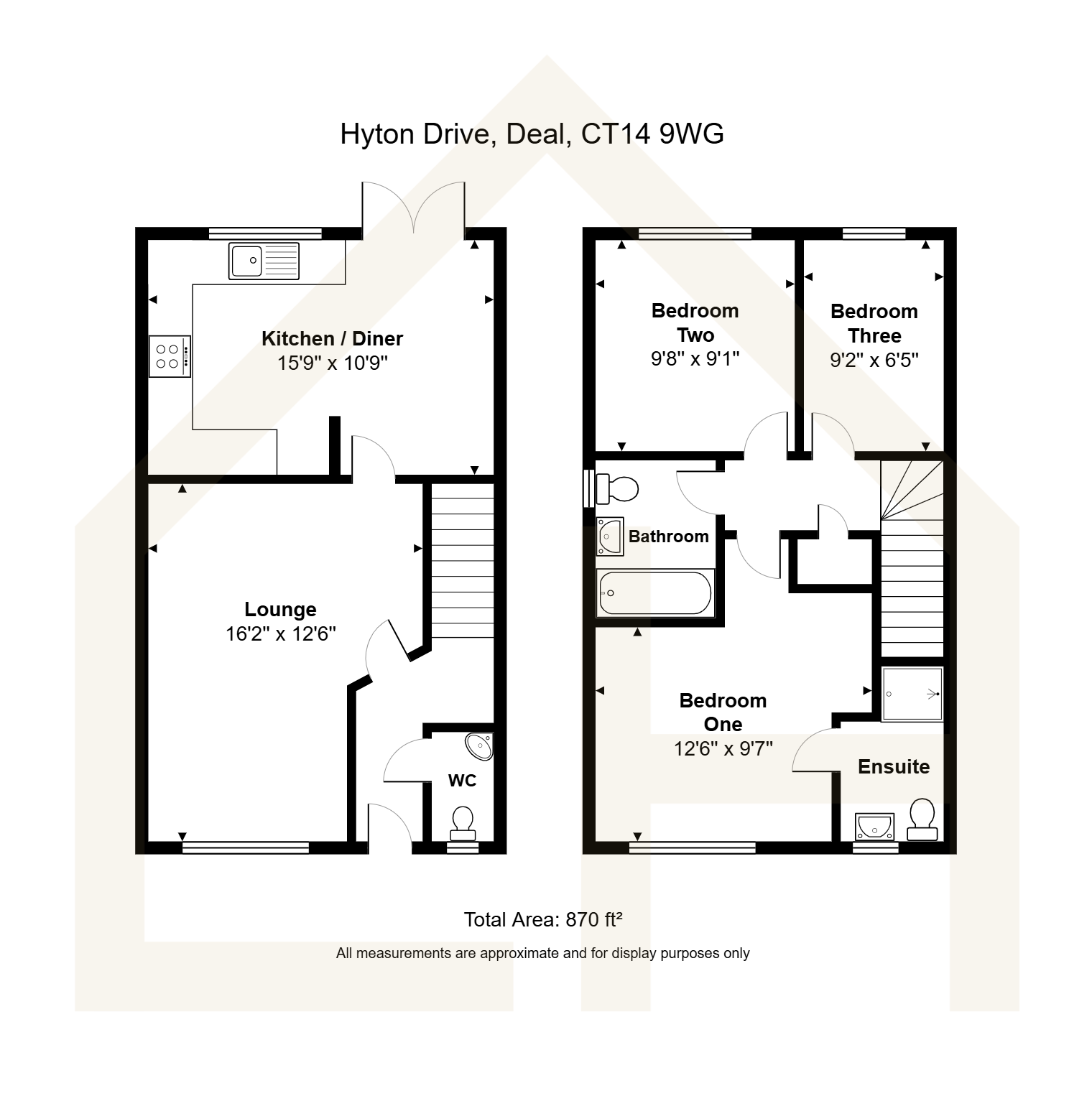 23, Hyton Drive, Deal floorplan