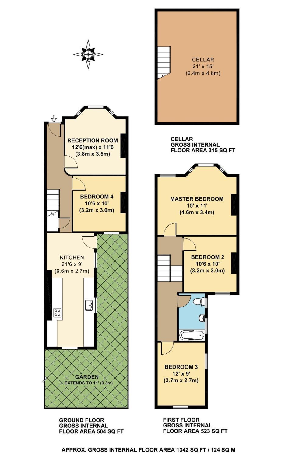 4 Bedrooms Terraced house to rent in Eric Street, Bow, London E3