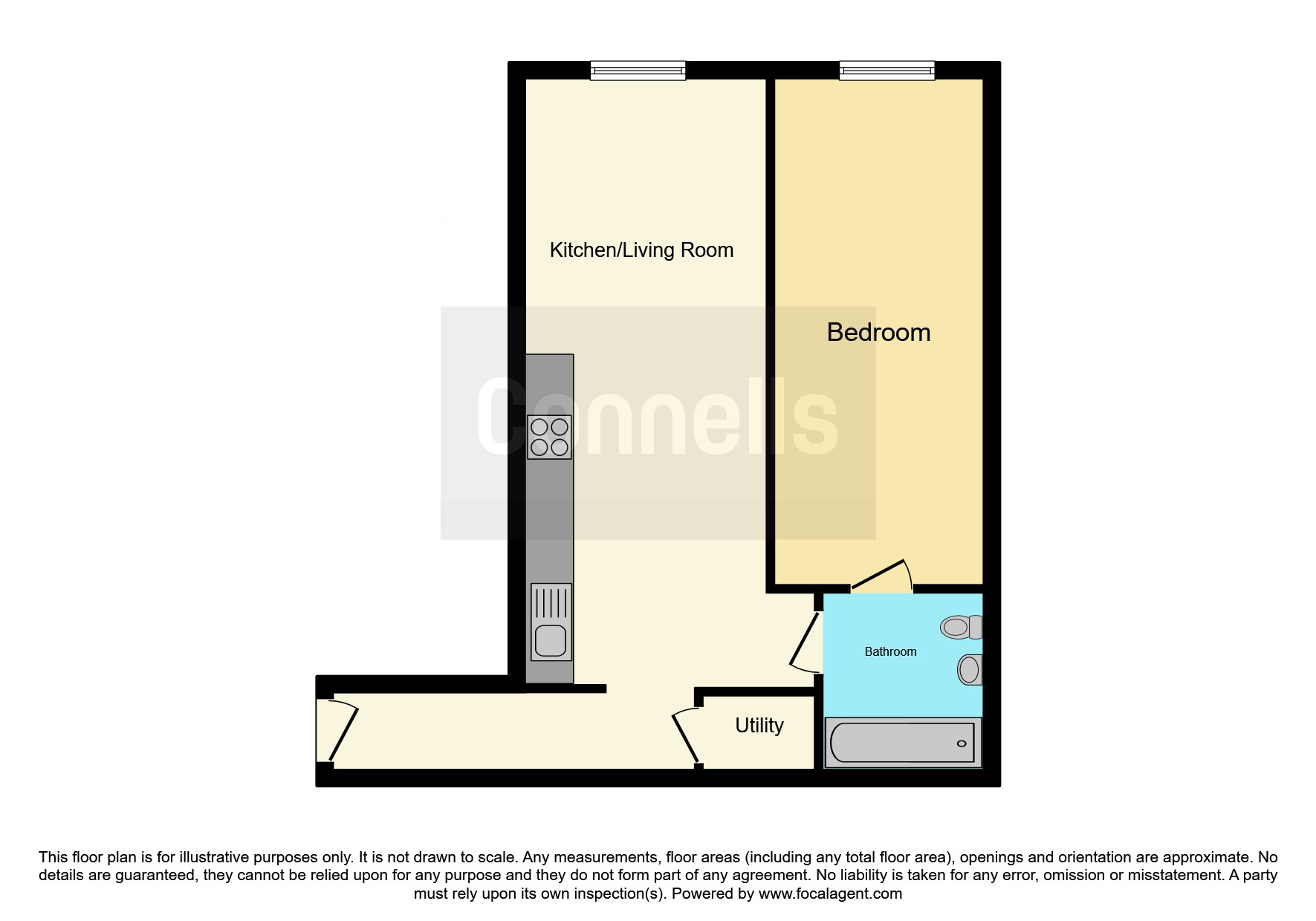 Apartment 112, 59, Darwin Street, Birmingham floorplan