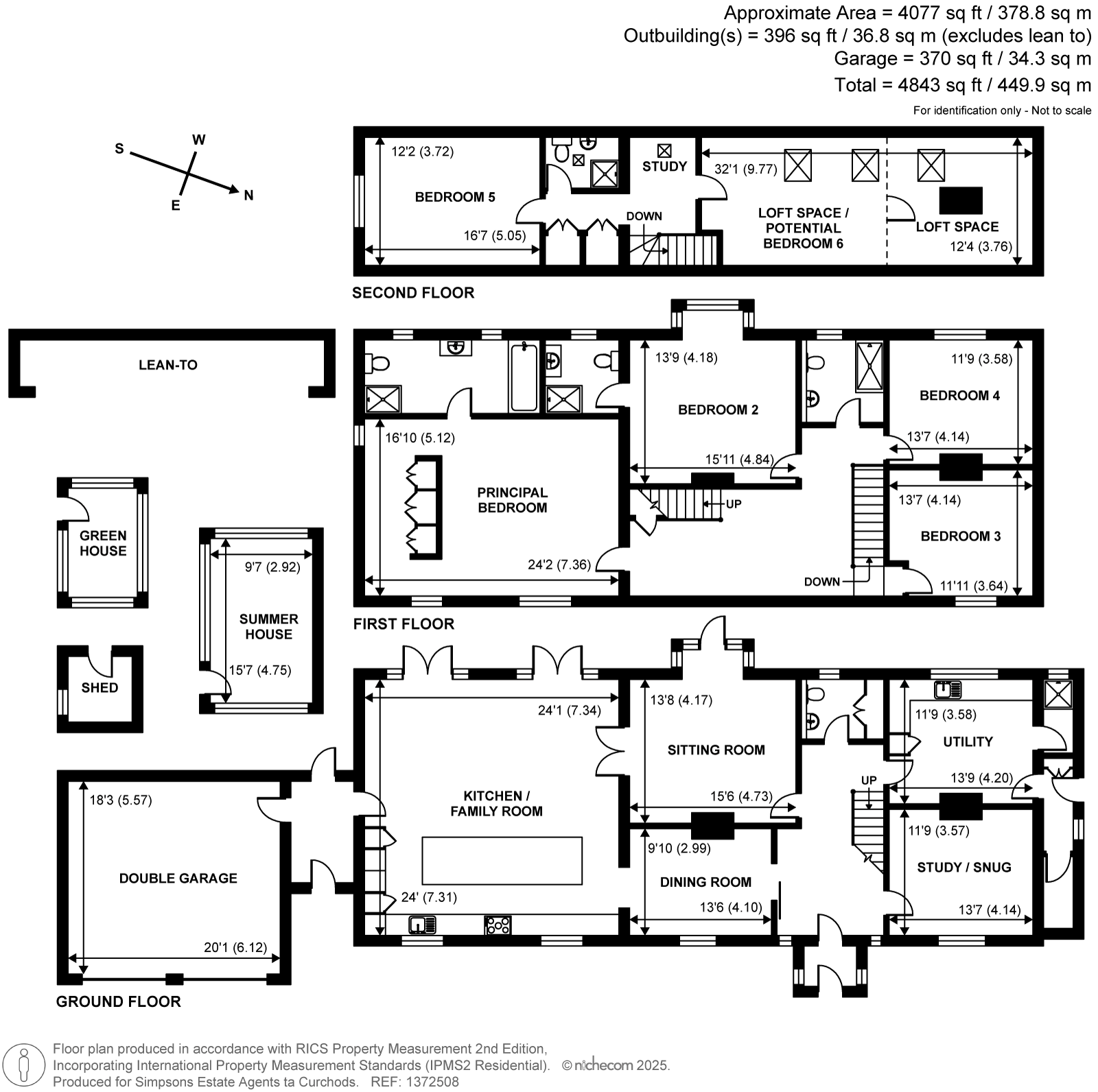 Tanaghmore,, Norrels Drive, East Horsley floorplan