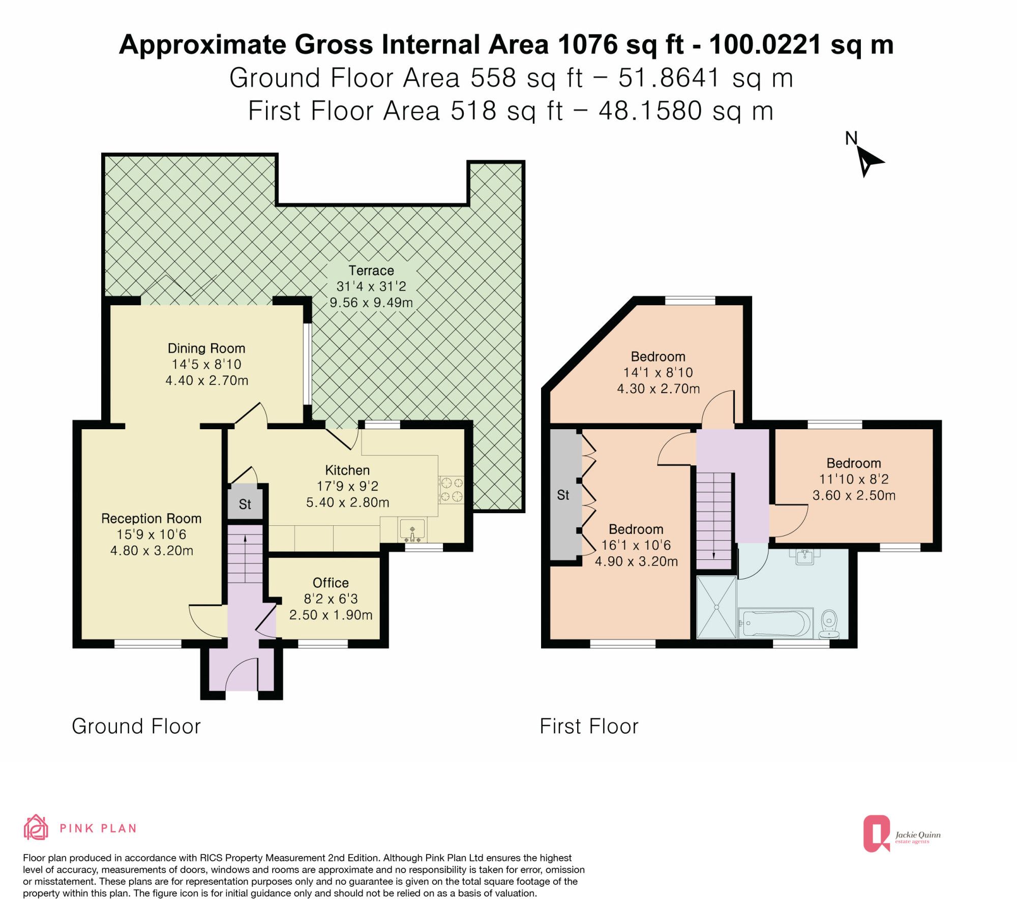 97 Grosvenor Road, Epsom floorplan