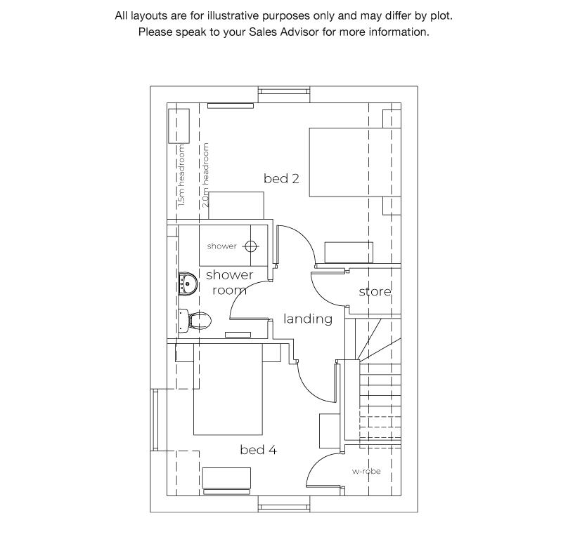 The Dartmoor, Chester Road, Helsby floorplan