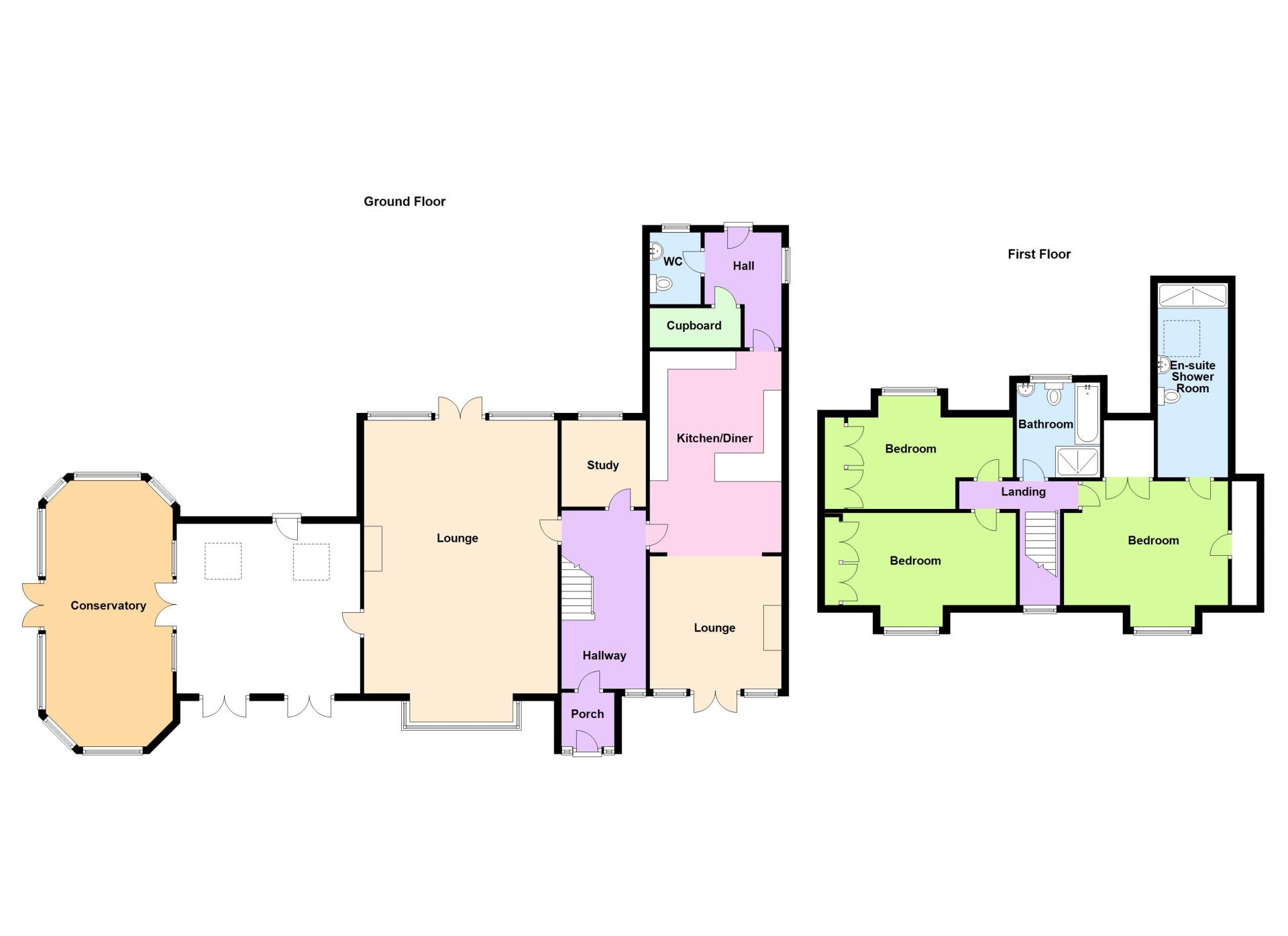 3 Bedrooms Detached house for sale in Pudsey Hall Lane, Canewdon, Essex, Essex SS4