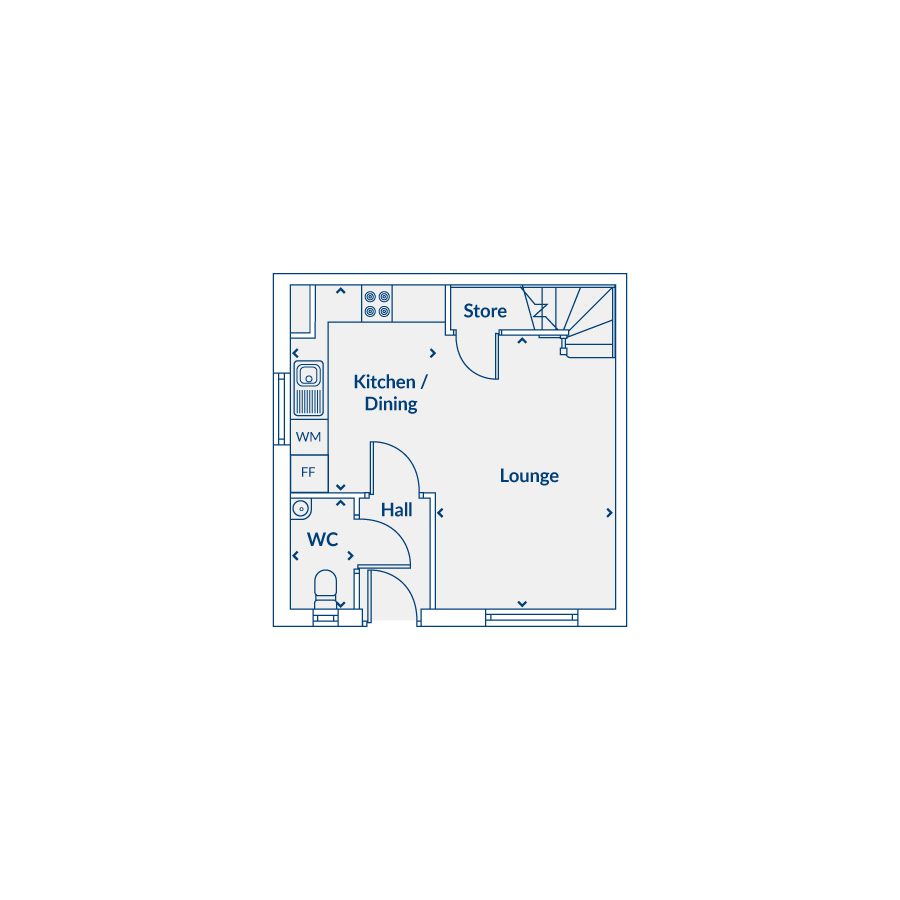 Plot 14, Fisherman's Wharf, Grimsby floorplan