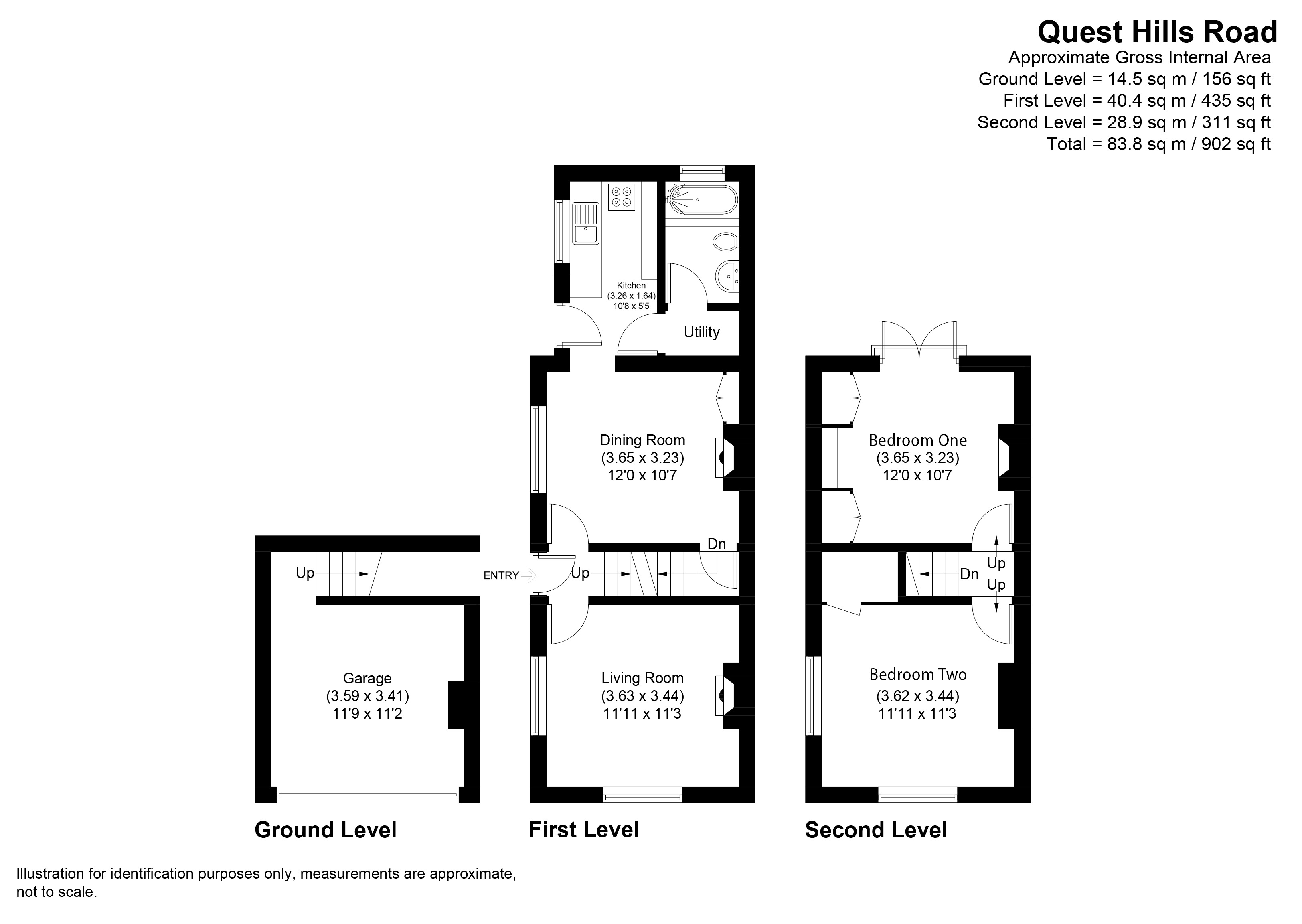 34, Quest Hills Road, Malvern floorplan