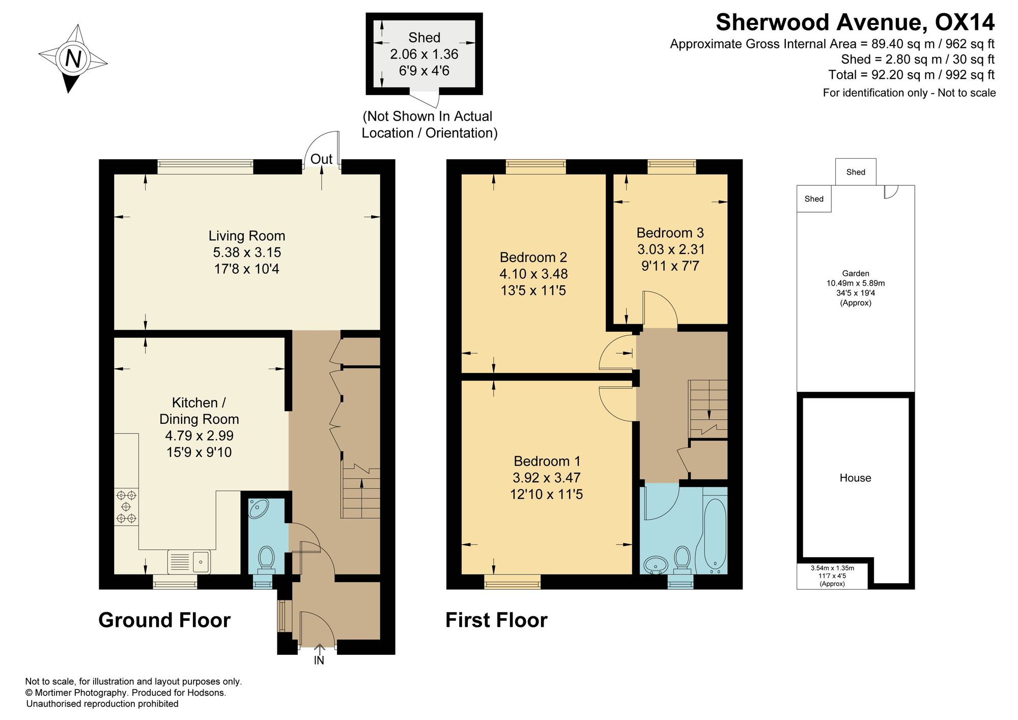 30, Sherwood Avenue, Abingdon, OX14 floorplan