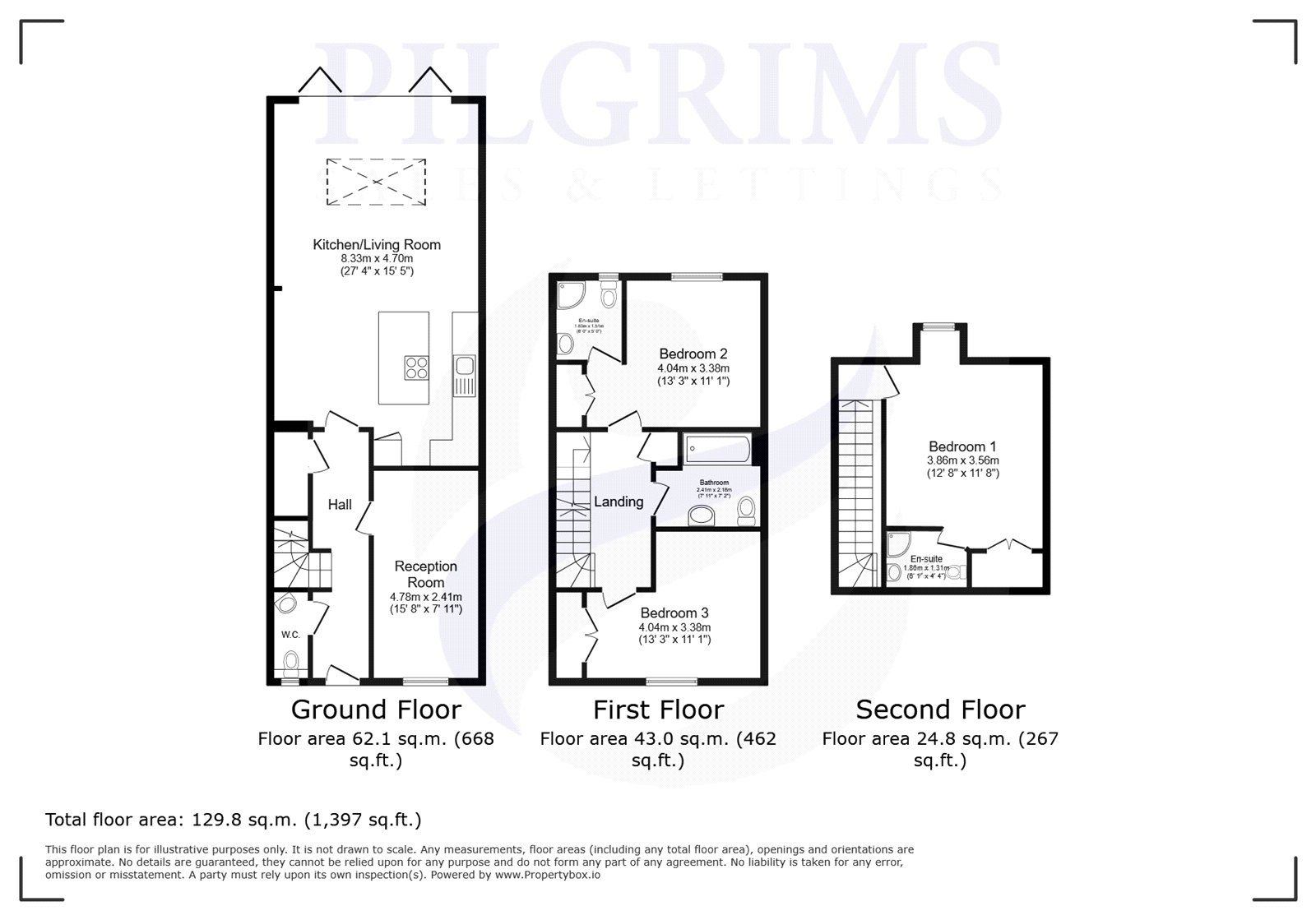3 Redpender Court,,, The Rise, Andover Road, Hampshire floorplan