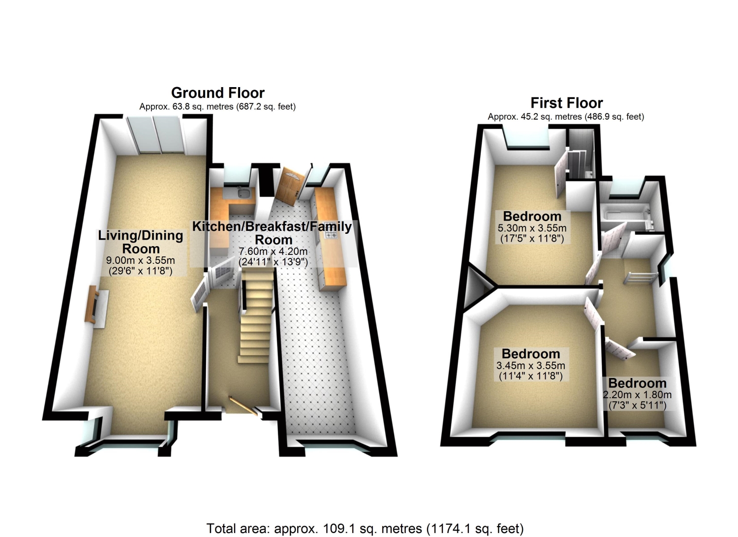 315, Stroude Road, Virginia Water floorplan
