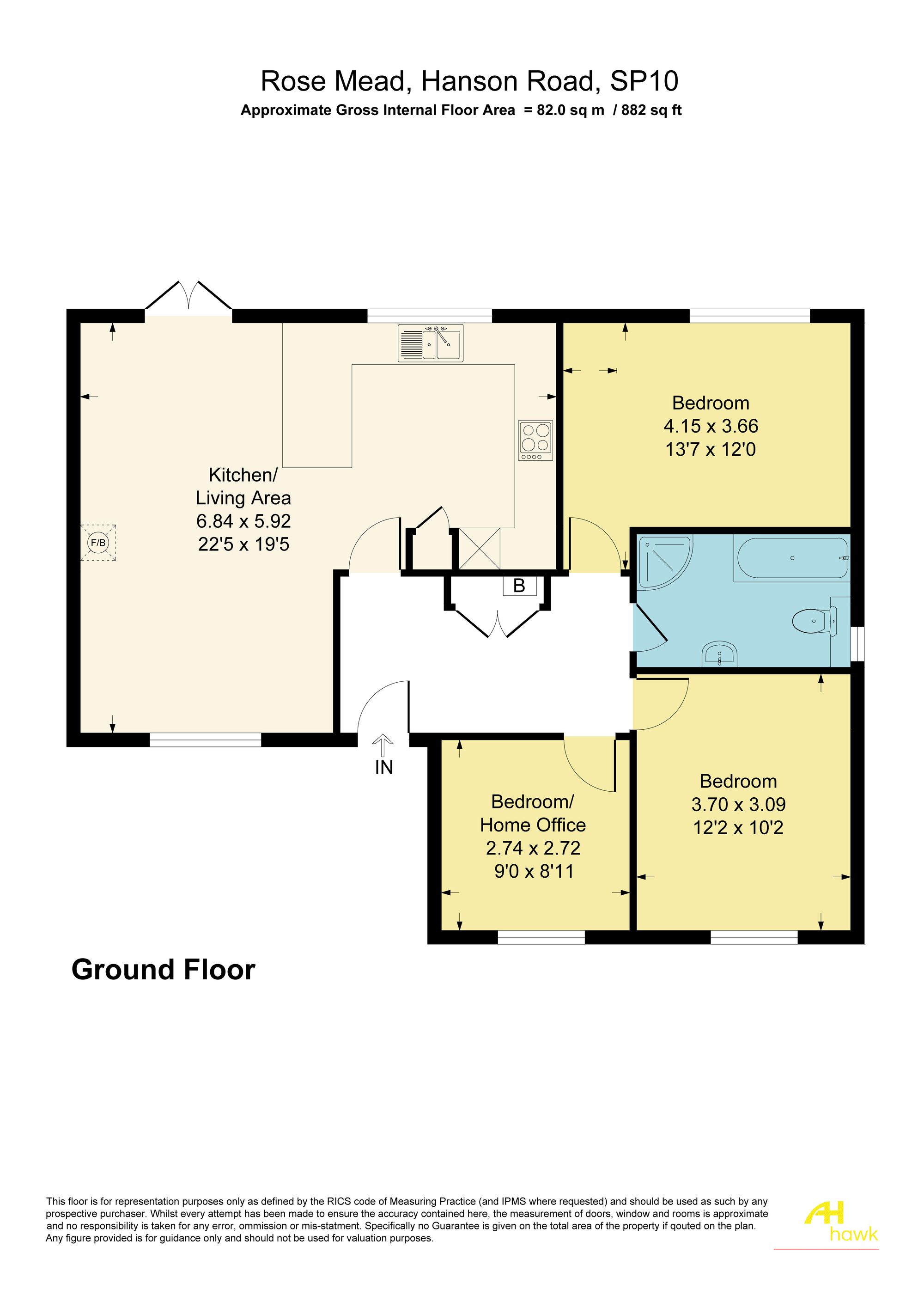 27a Hanson Road, Andover floorplan