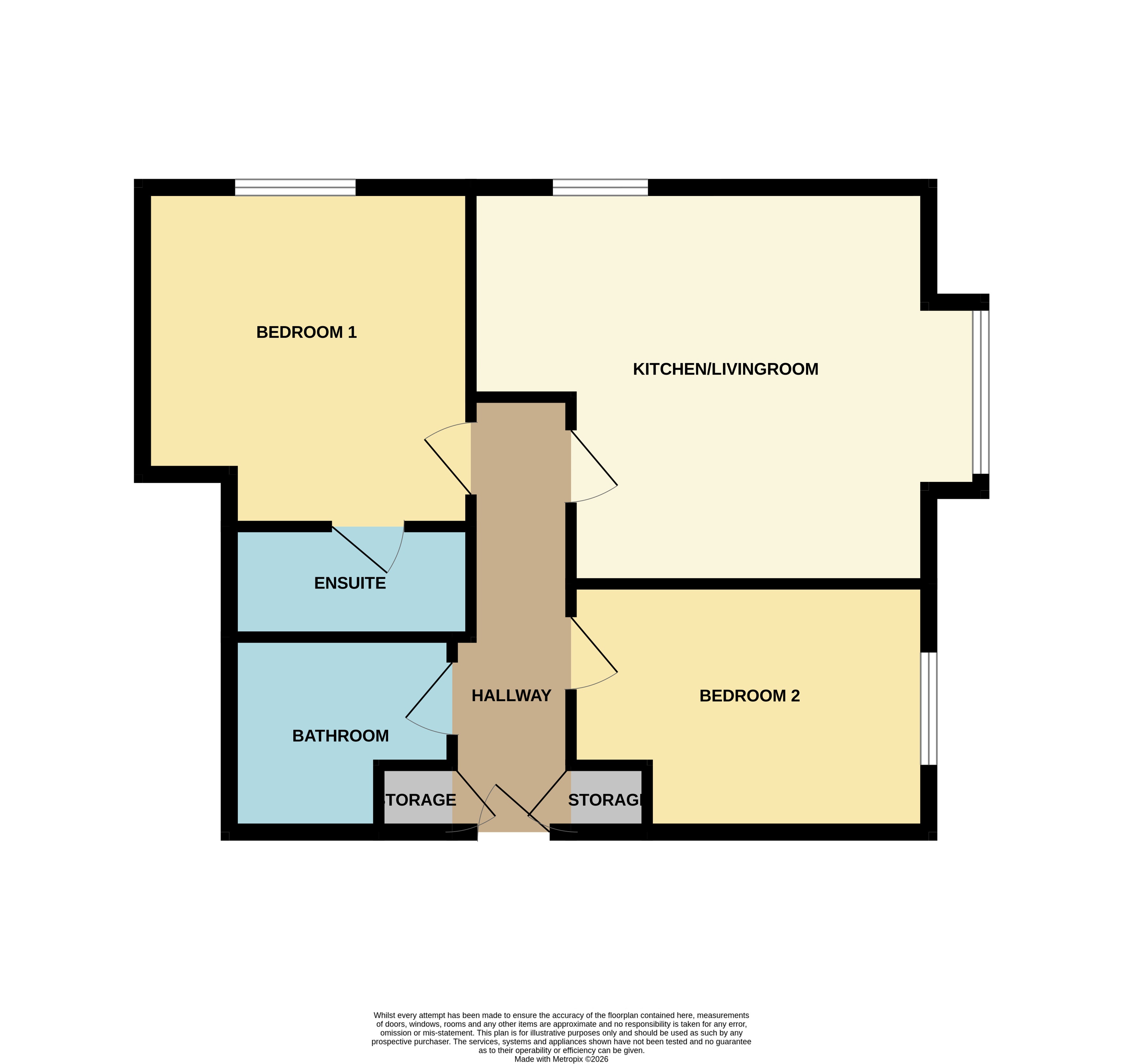 8, Mccarroll Court, Saltcoats floorplan