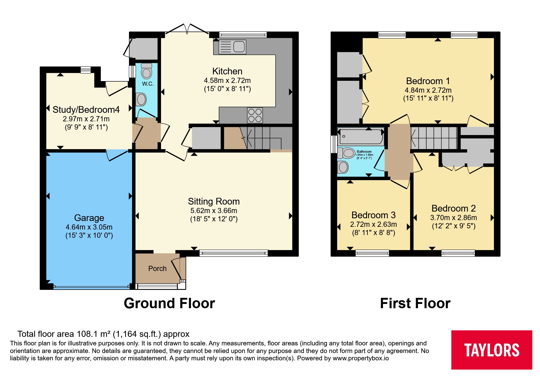41, Bristol Road, Oxfordshire floorplan
