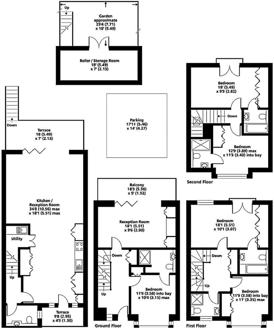 4 Oak View, 39, Honor Oak Road, London floorplan