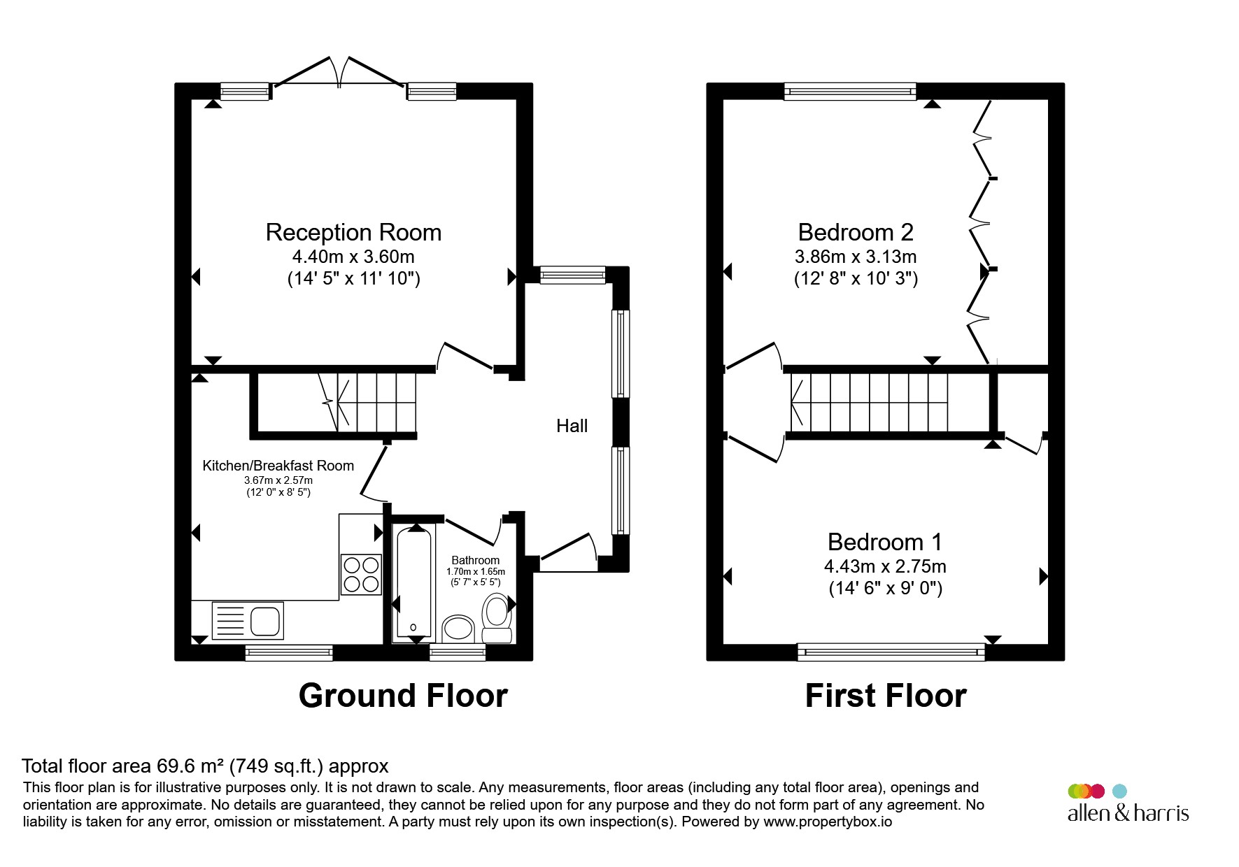 40, Park Hill Drive, FROME floorplan