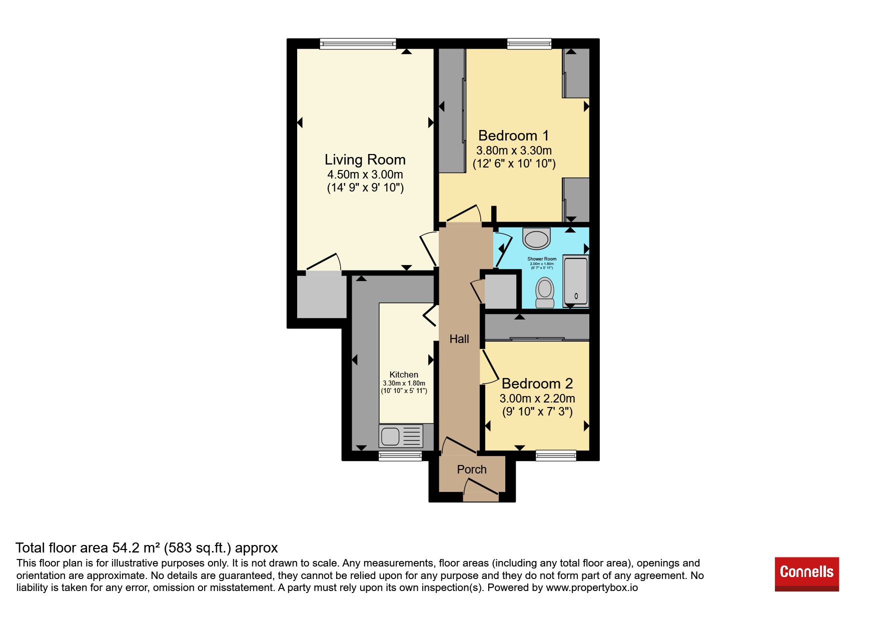 1, Balmoral Court, Belt Road, Cannock floorplan
